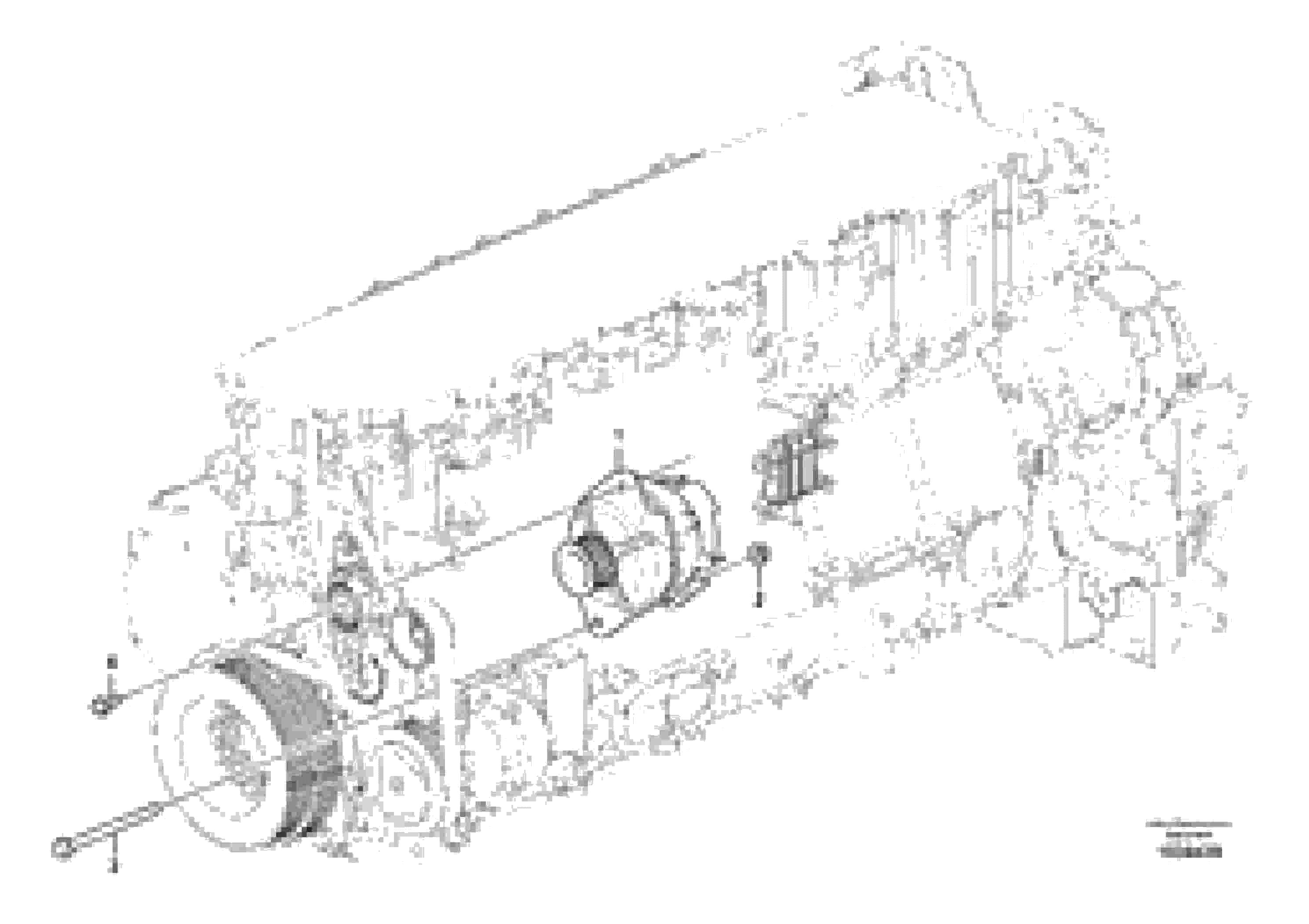 Схема запчастей Volvo EC460C - 106627 Alternator with assembling details EC460CHR HIGH REACH DEMOLITION