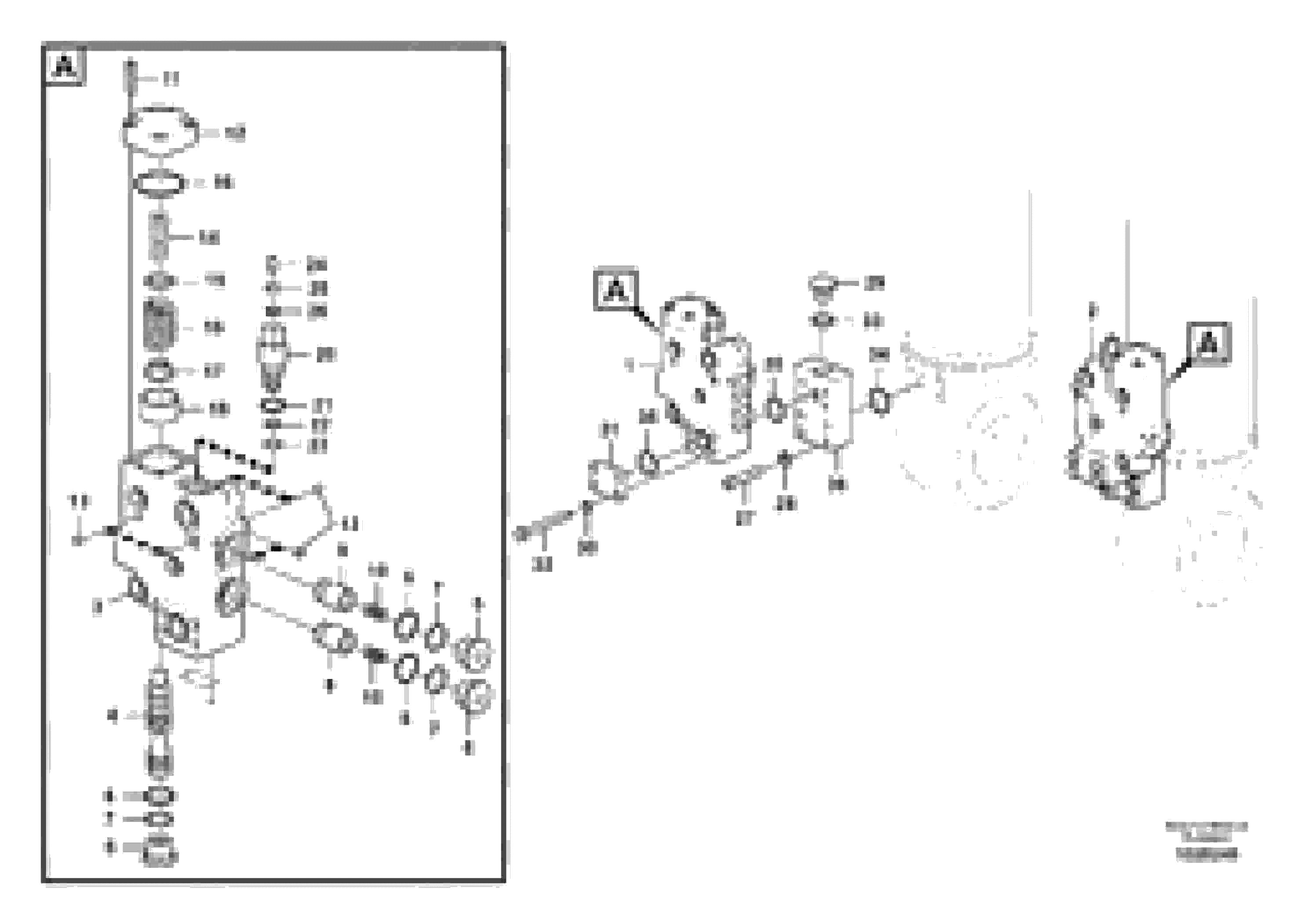 Схема запчастей Volvo EC460C - 57820 Working hydraulic, boom rupture valve mount EC460C