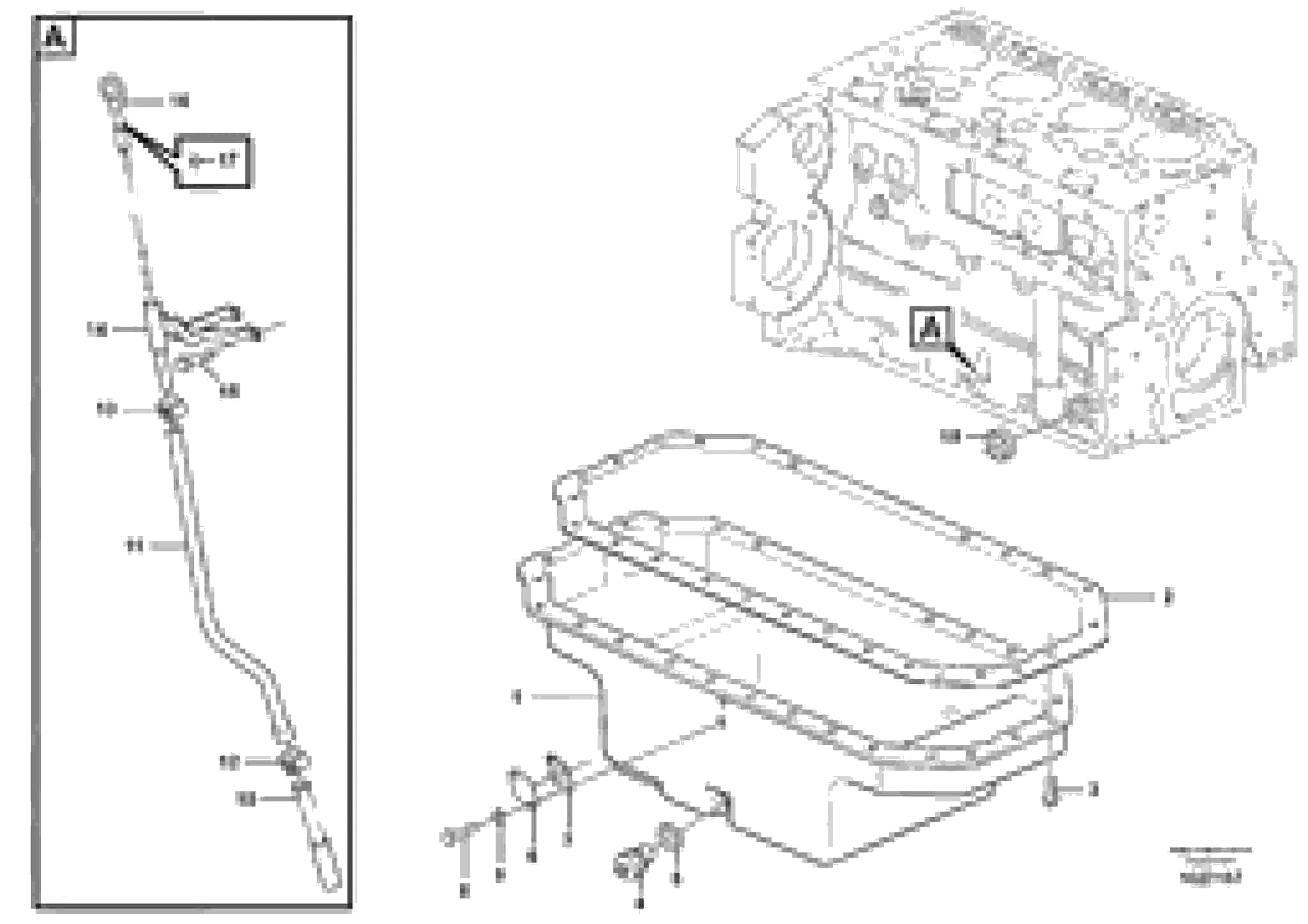 Схема запчастей Volvo EW140C - 68011 Oil sump EW140C