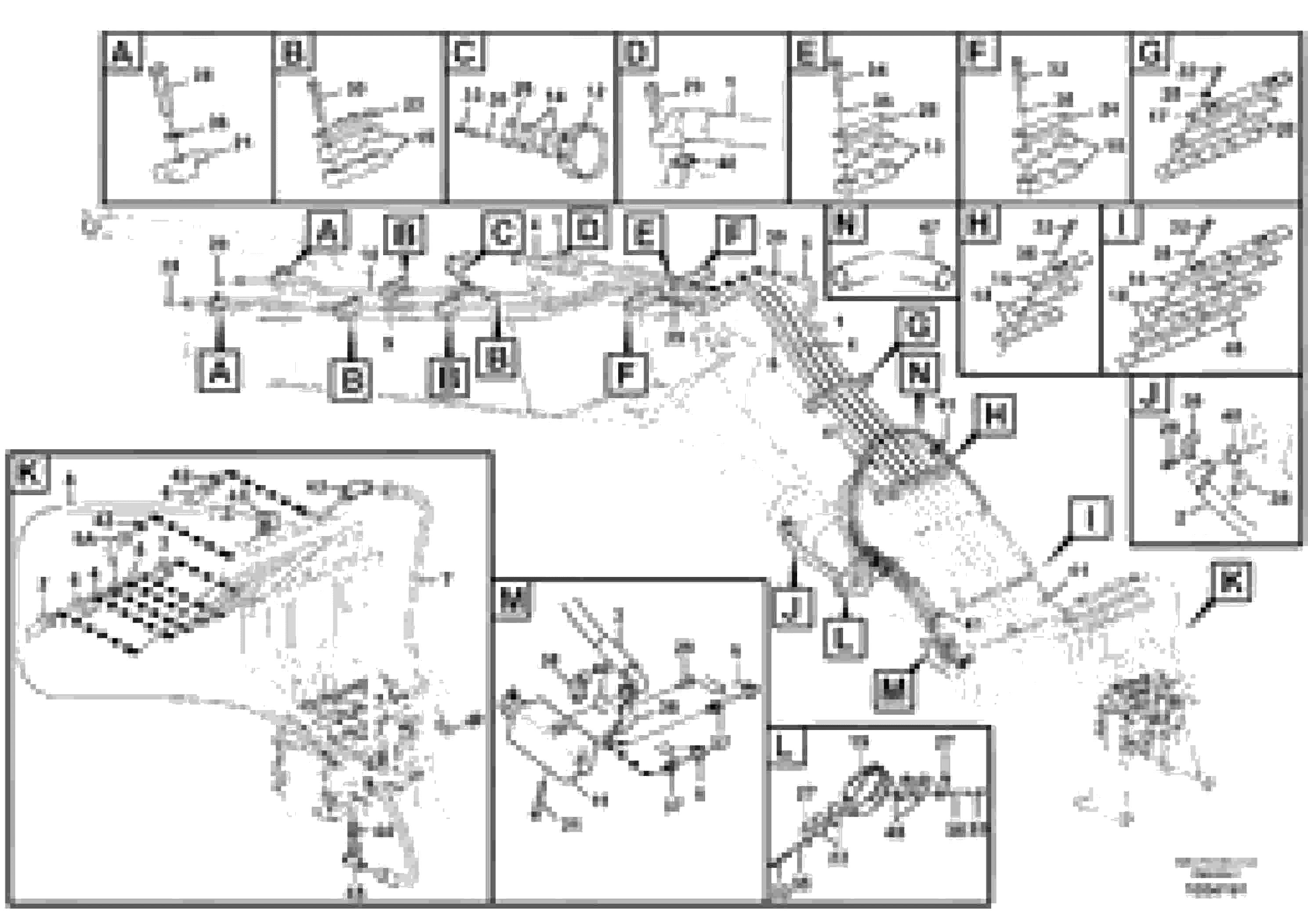 Схема запчастей Volvo EW140C - 99383 Working hydraulic, dipper arm cylinder on adjustable boom EW140C