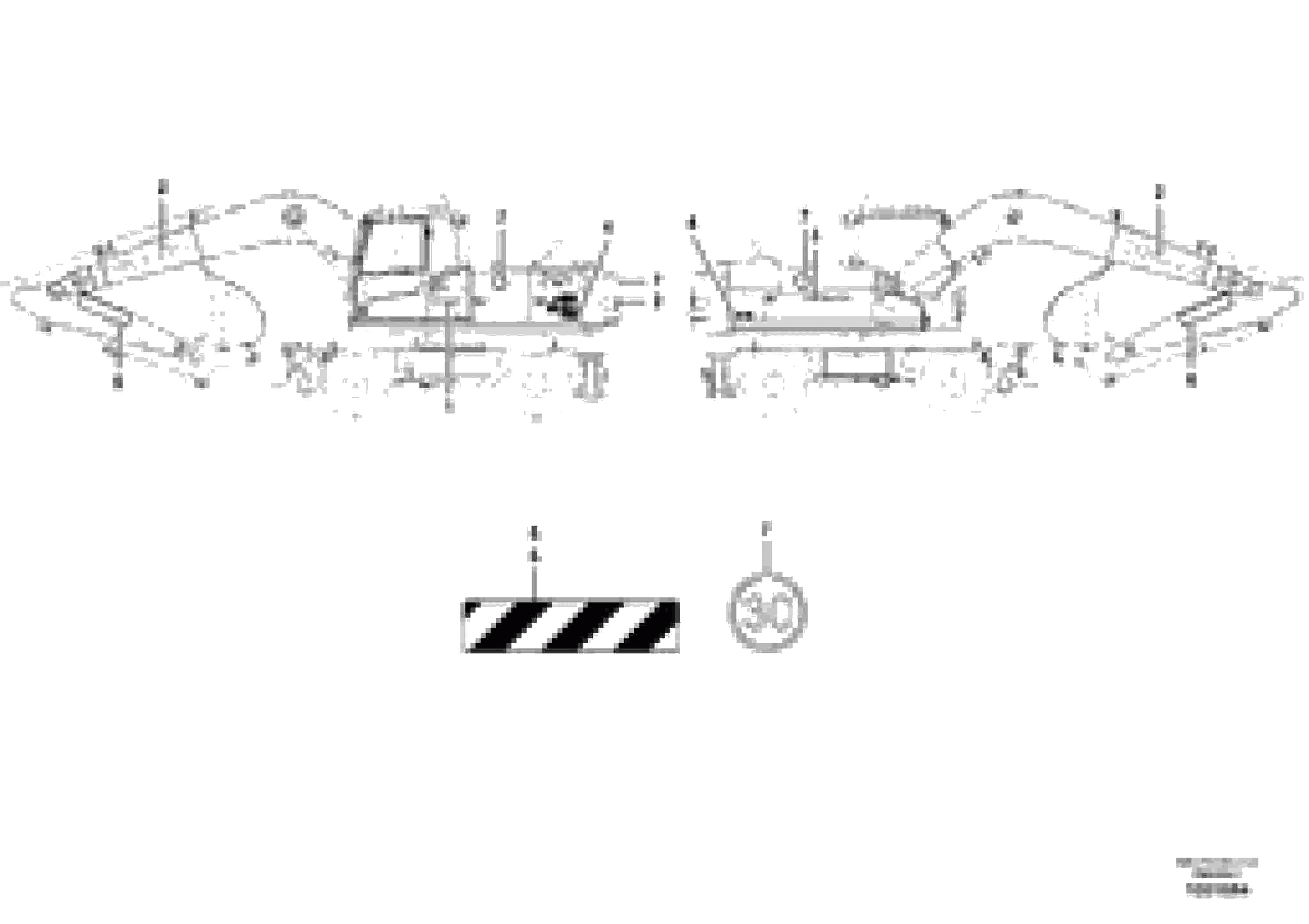 Схема запчастей Volvo EW160C - 83424 Decal, outer location EW160C