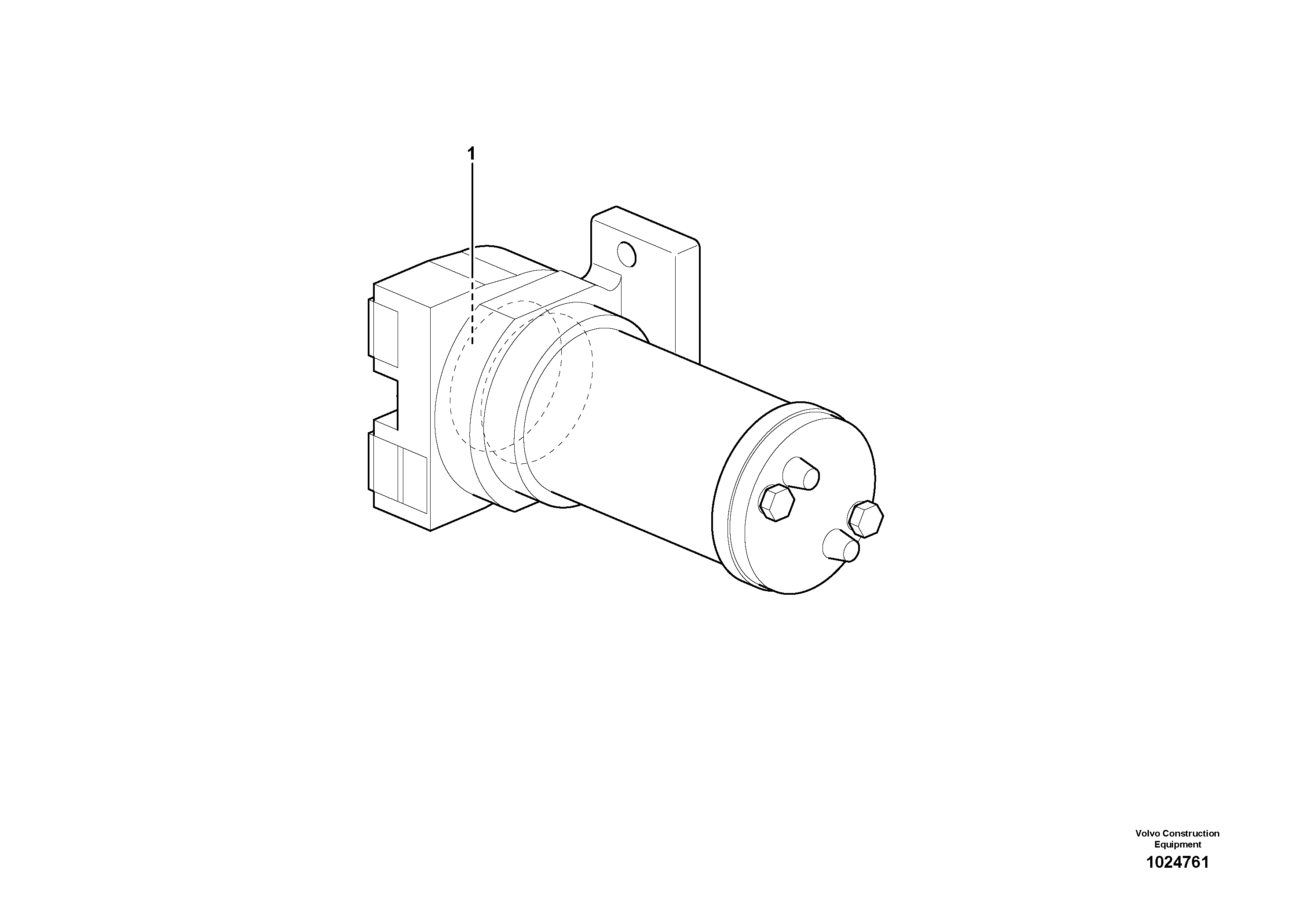 Схема запчастей Volvo EW160C - 83065 Refuelling pump EW160C