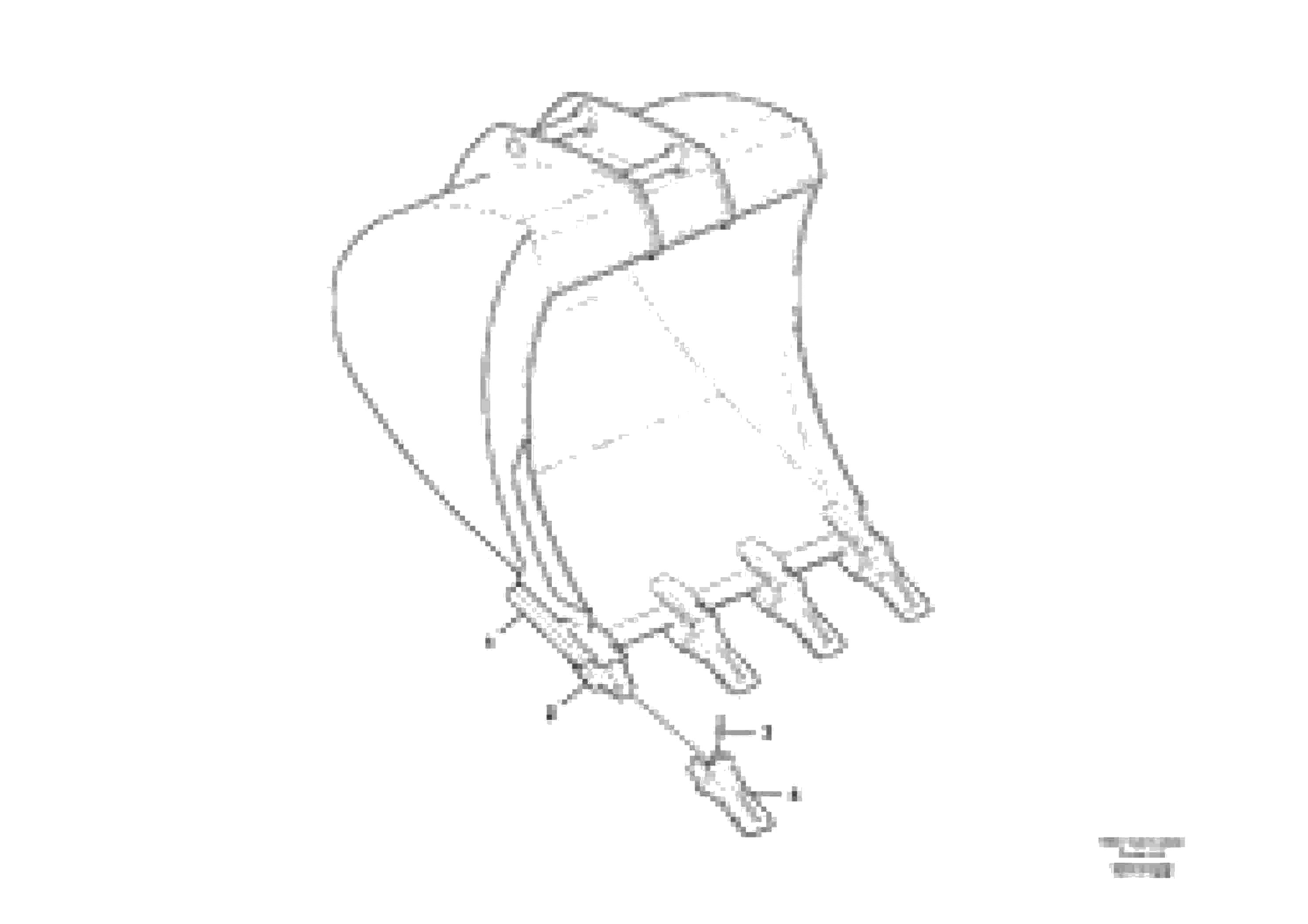 Схема запчастей Volvo EW160C - 60936 Buckets for Quickfit ATTACHMENTS EXCAVATOR WHEELED EXCAVATORS BUCKET&HAMMER