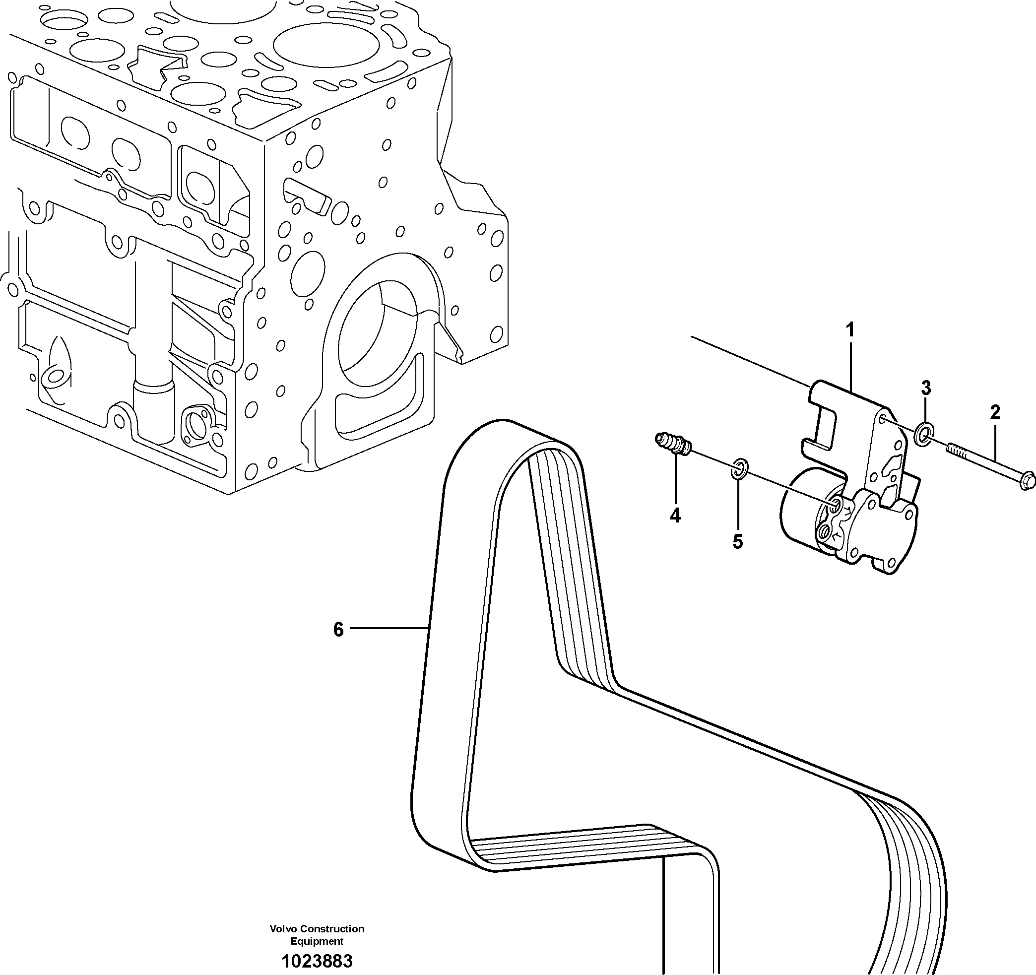 Схема запчастей Volvo EW180C - 10873 Fuel pump EW180C