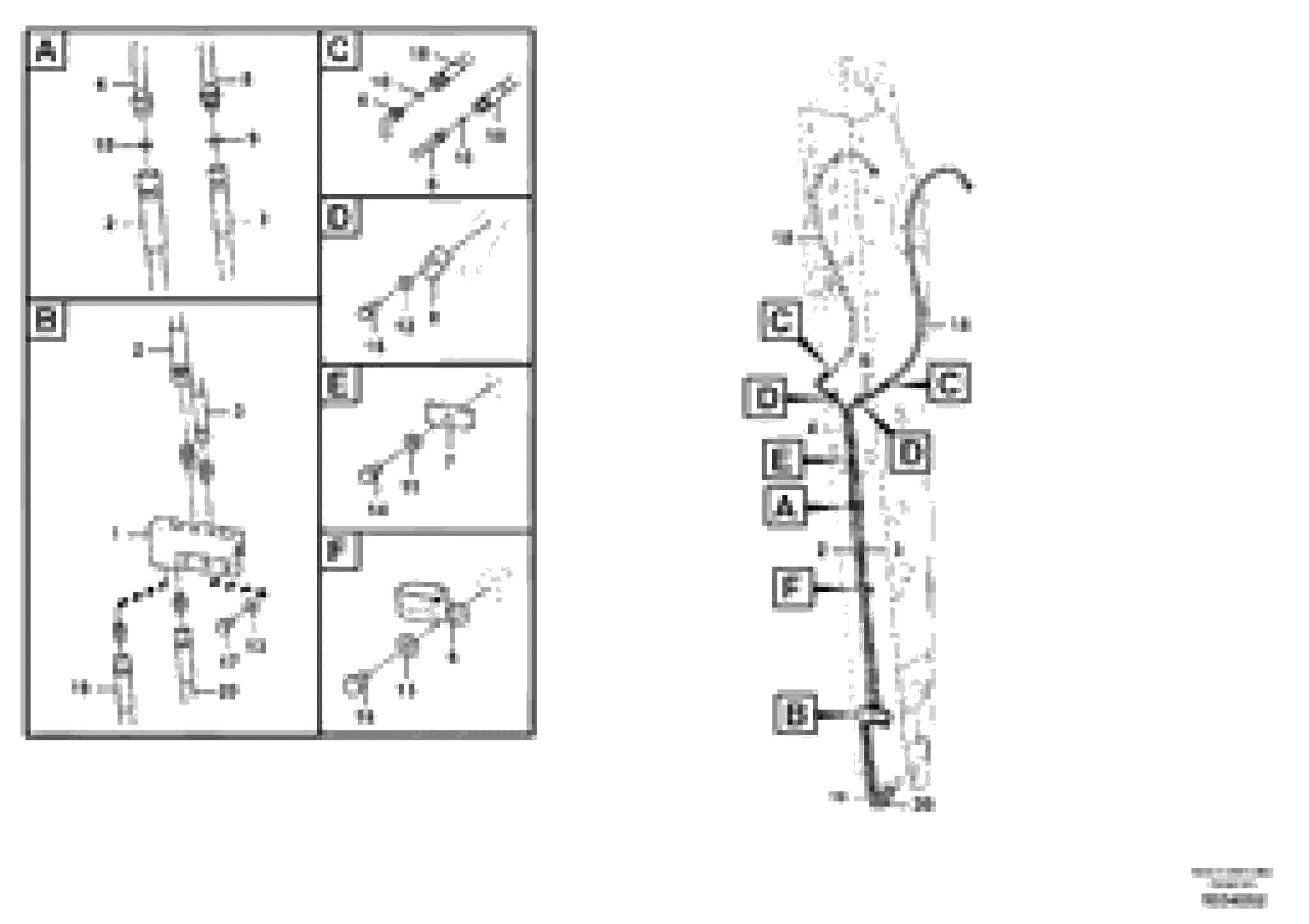 Схема запчастей Volvo EW180C - 28221 Working hydraulic, quick fit on dipper arm EW180C