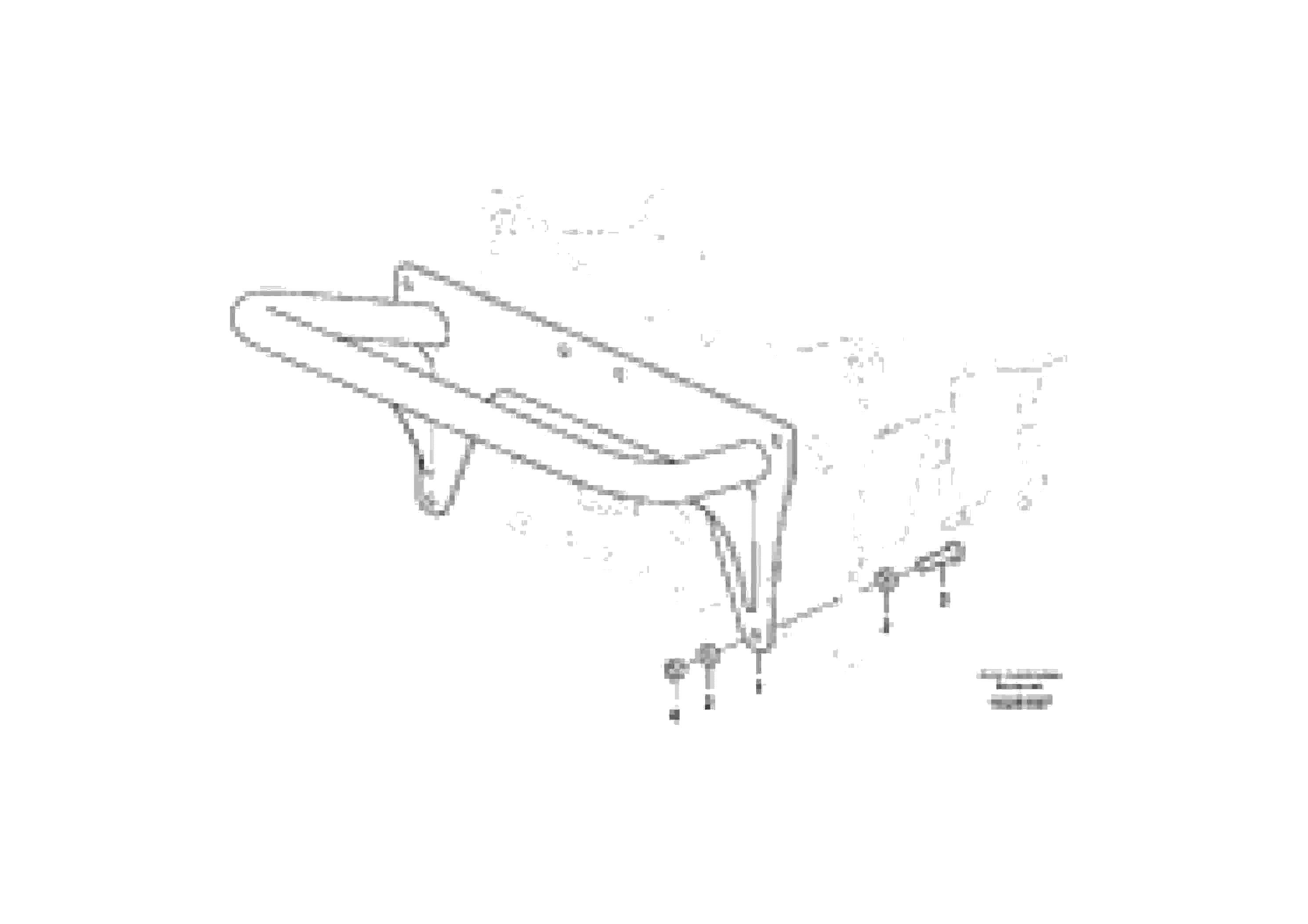 Схема запчастей Volvo EW210C - 82601 Bucket rest EW210C