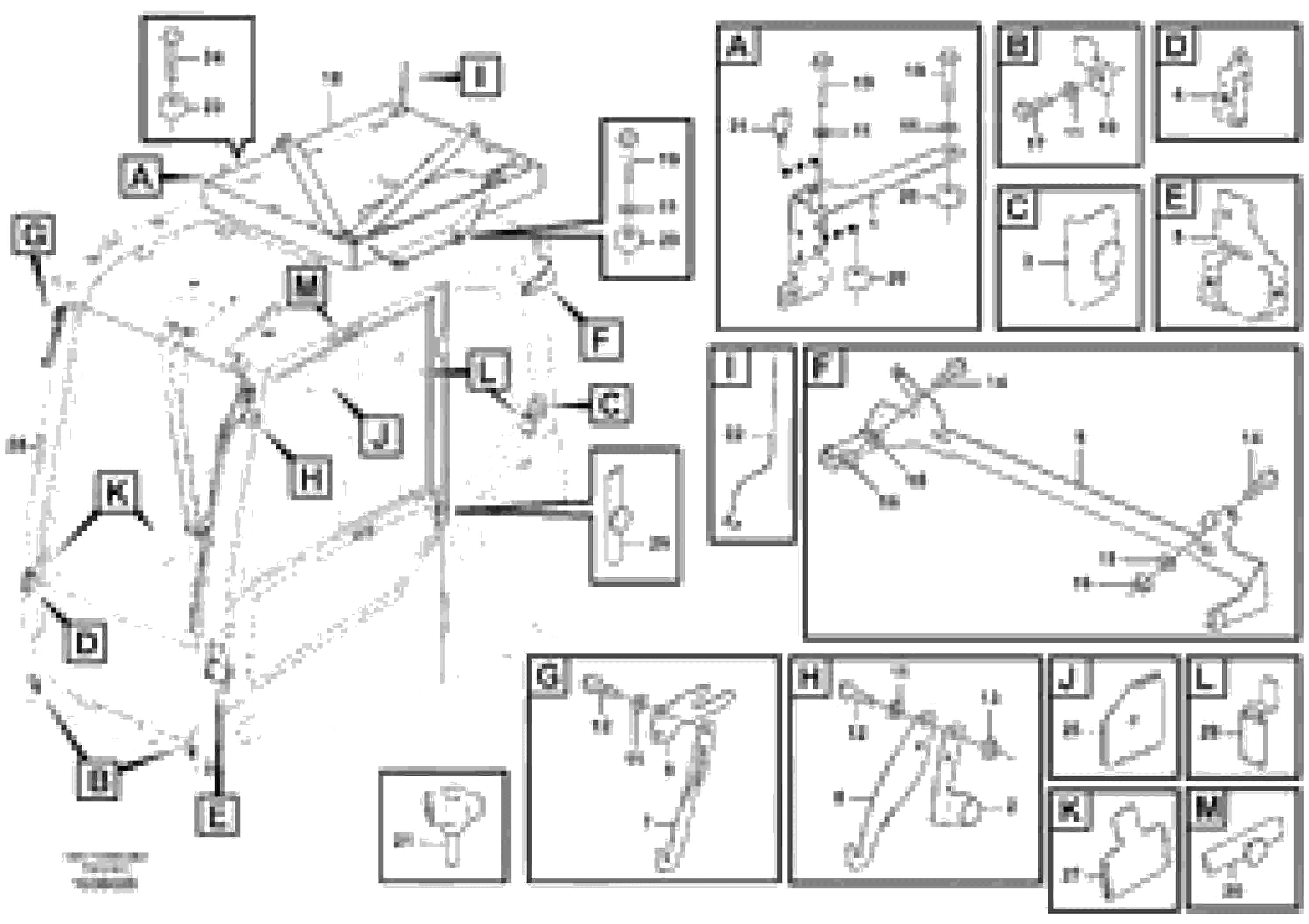 Схема запчастей Volvo EC240C - 84256 Vandalism kit EC240C