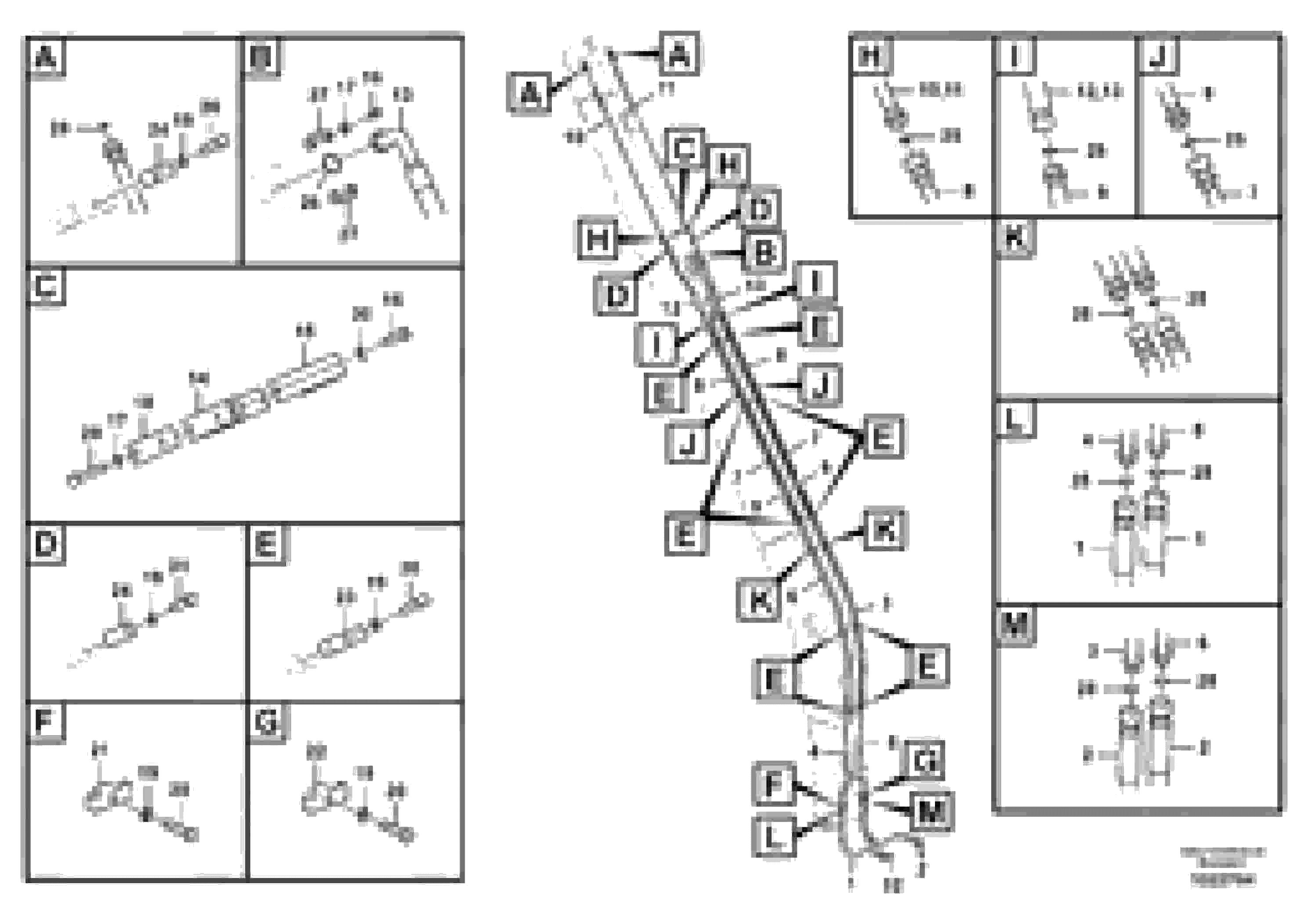 Схема запчастей Volvo EC240C - 100759 Working hydraulic, dipper arm cylinder on long boom EC240C