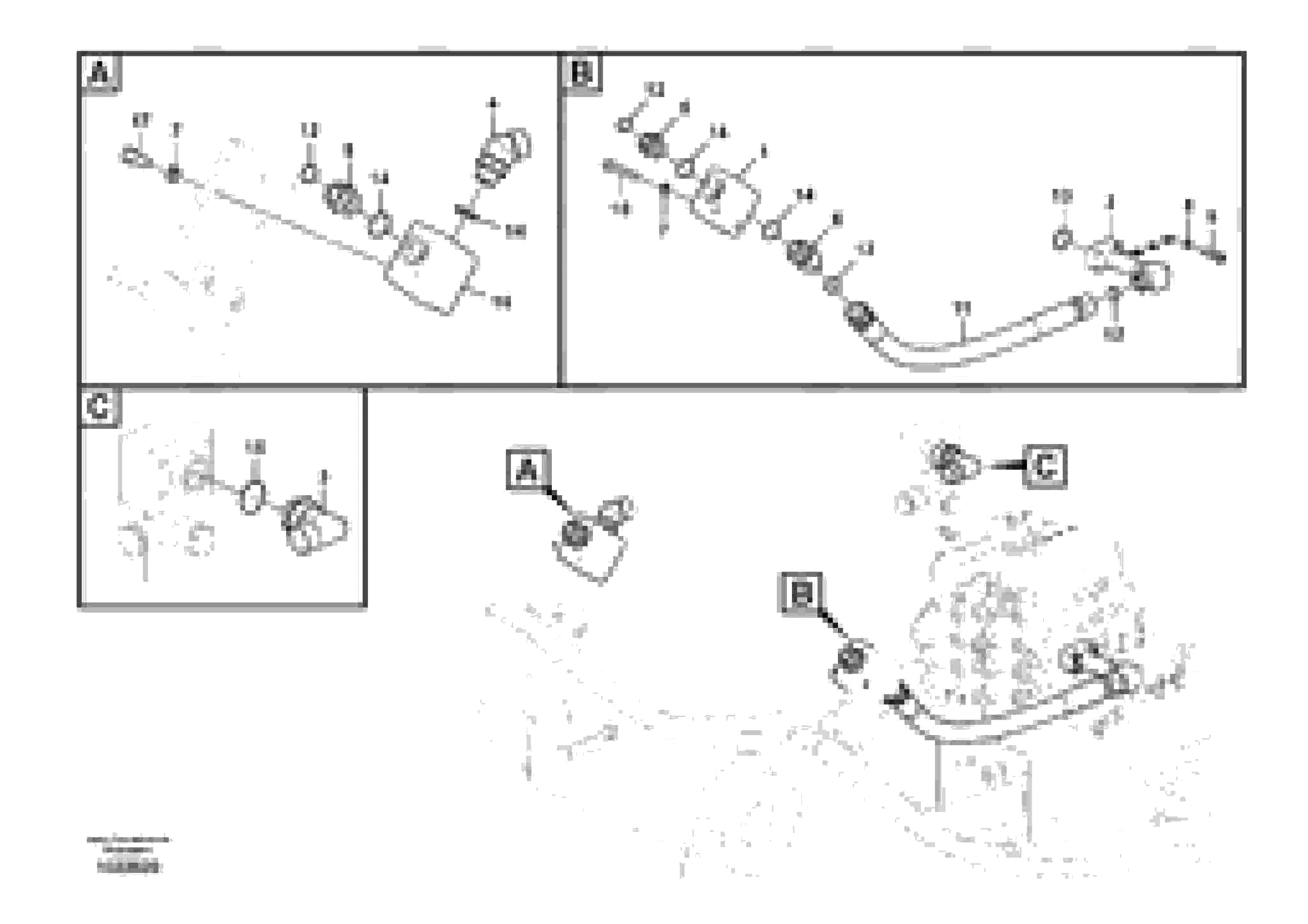 Схема запчастей Volvo EC290C - 25933 Working hydraulic, hammer and shear for upper EC290C