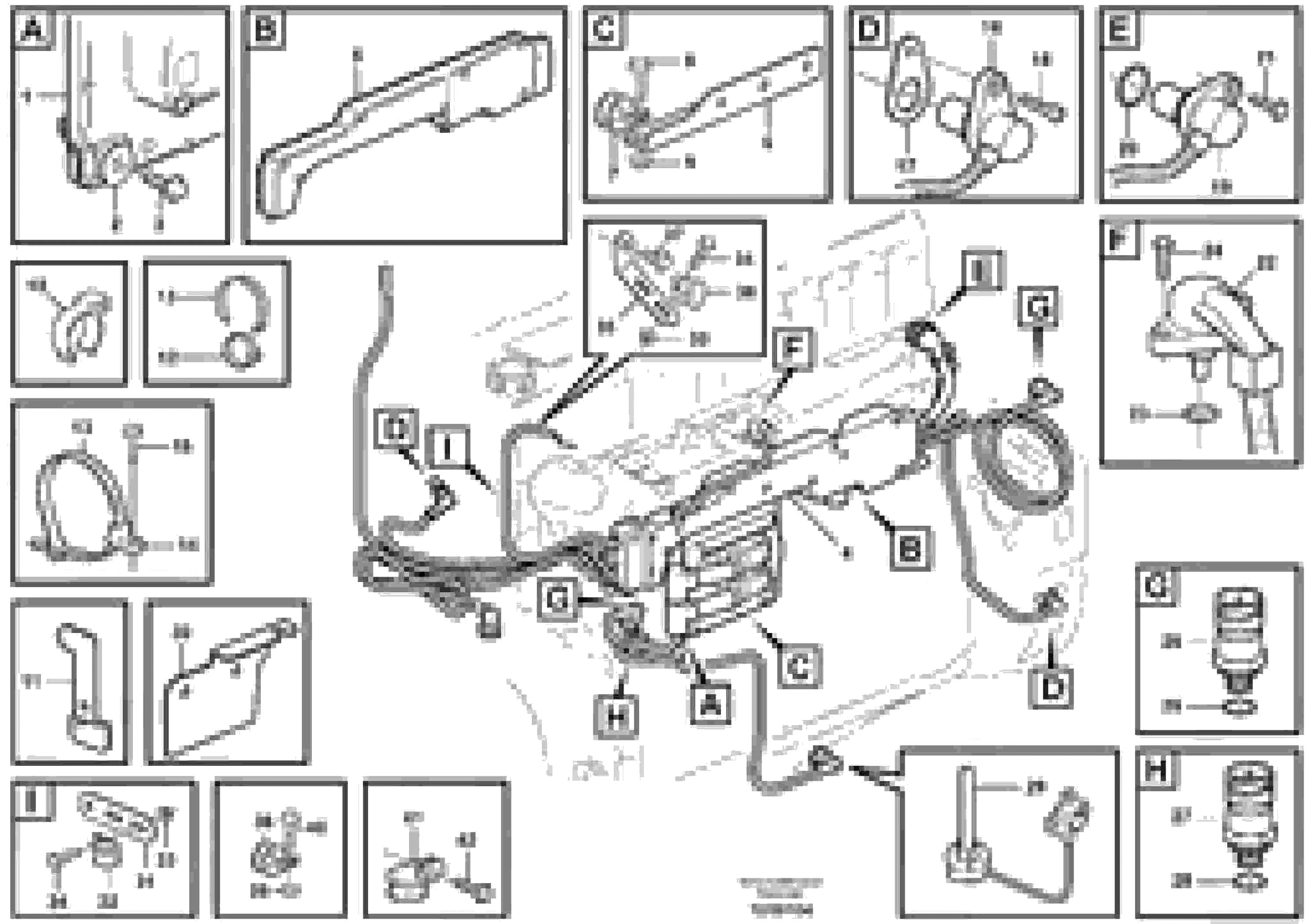 Схема запчастей Volvo EC330C - 82321 Cable harness, engine, Ecu EC330C