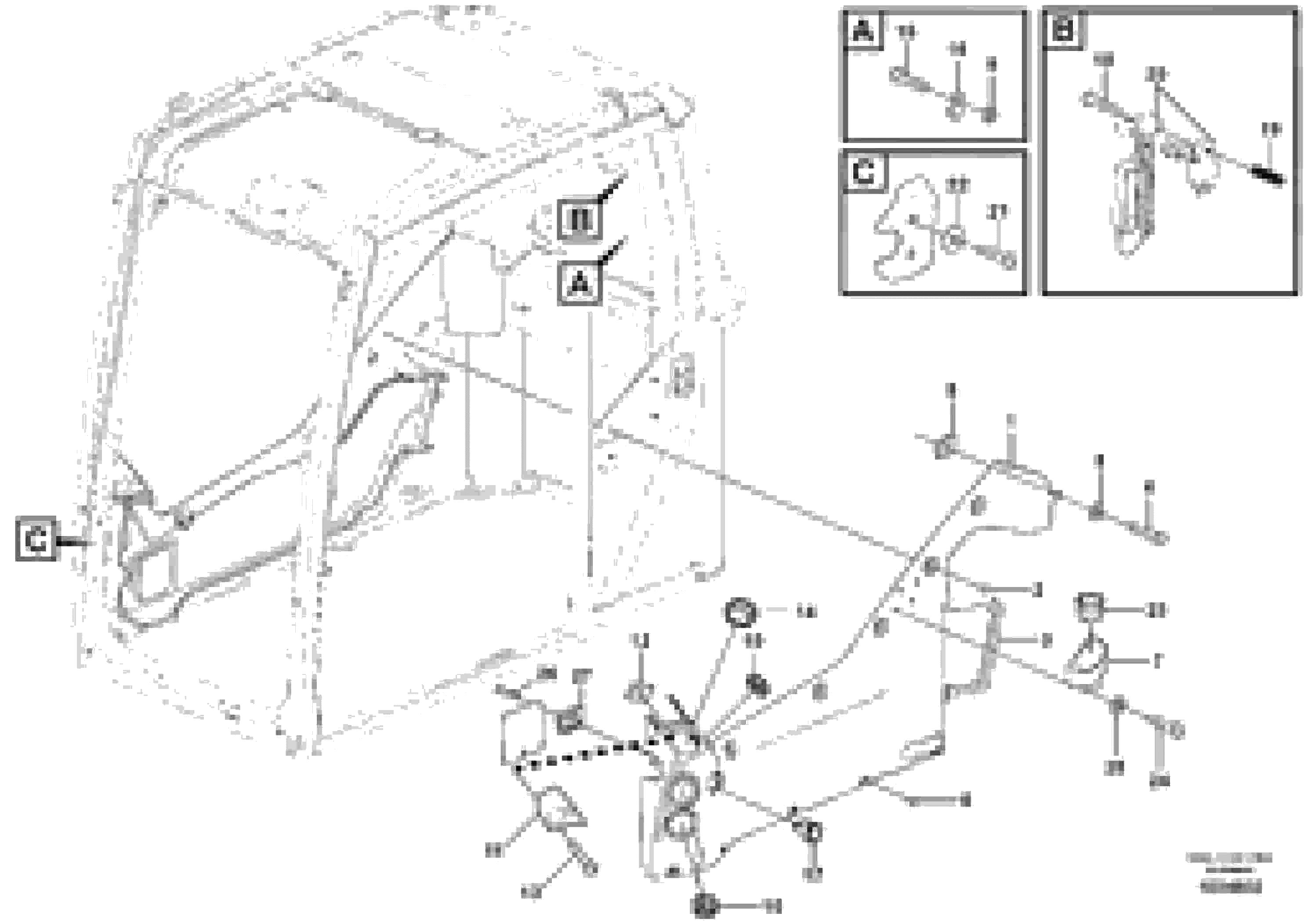 Схема запчастей Volvo EC330C - 66954 Interior components EC330C