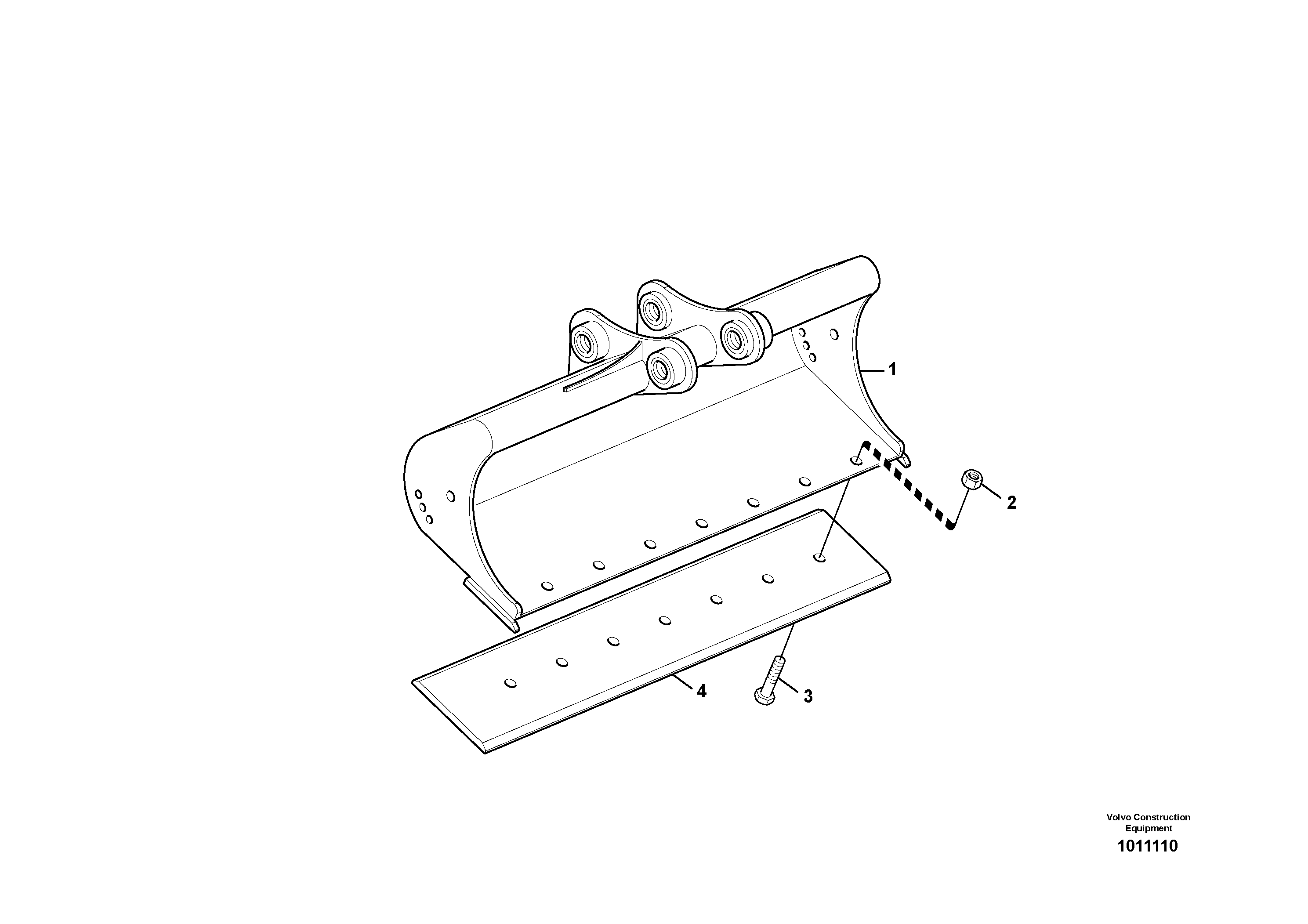 Схема запчастей Volvo EC360C - 52712 Buckets for Quickfit ATTACHMENTS ATTACHMENTS EXCAVATORS BUCKETS&HAMMERS, GEN. B/C