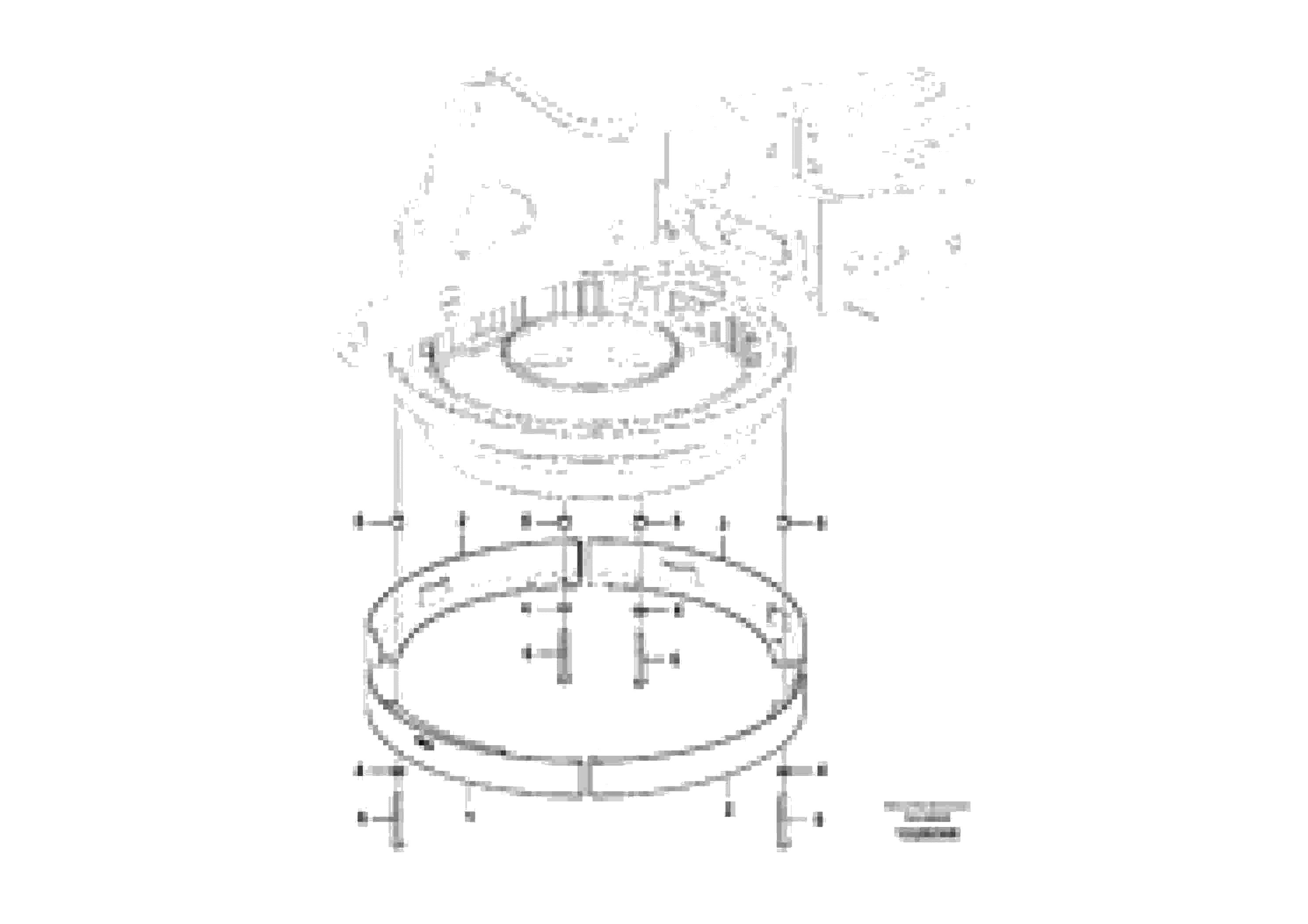 Схема запчастей Volvo EC360C - 94810 Cover, Swing gear EC360CHR HIGH REACH DEMOLITION