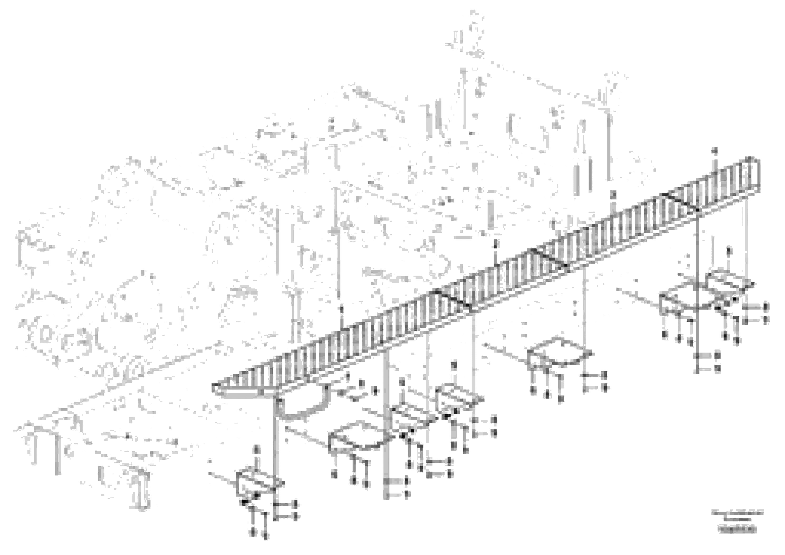 Схема запчастей Volvo EC360C - 53405 Walk Way EC360CHR HIGH REACH DEMOLITION