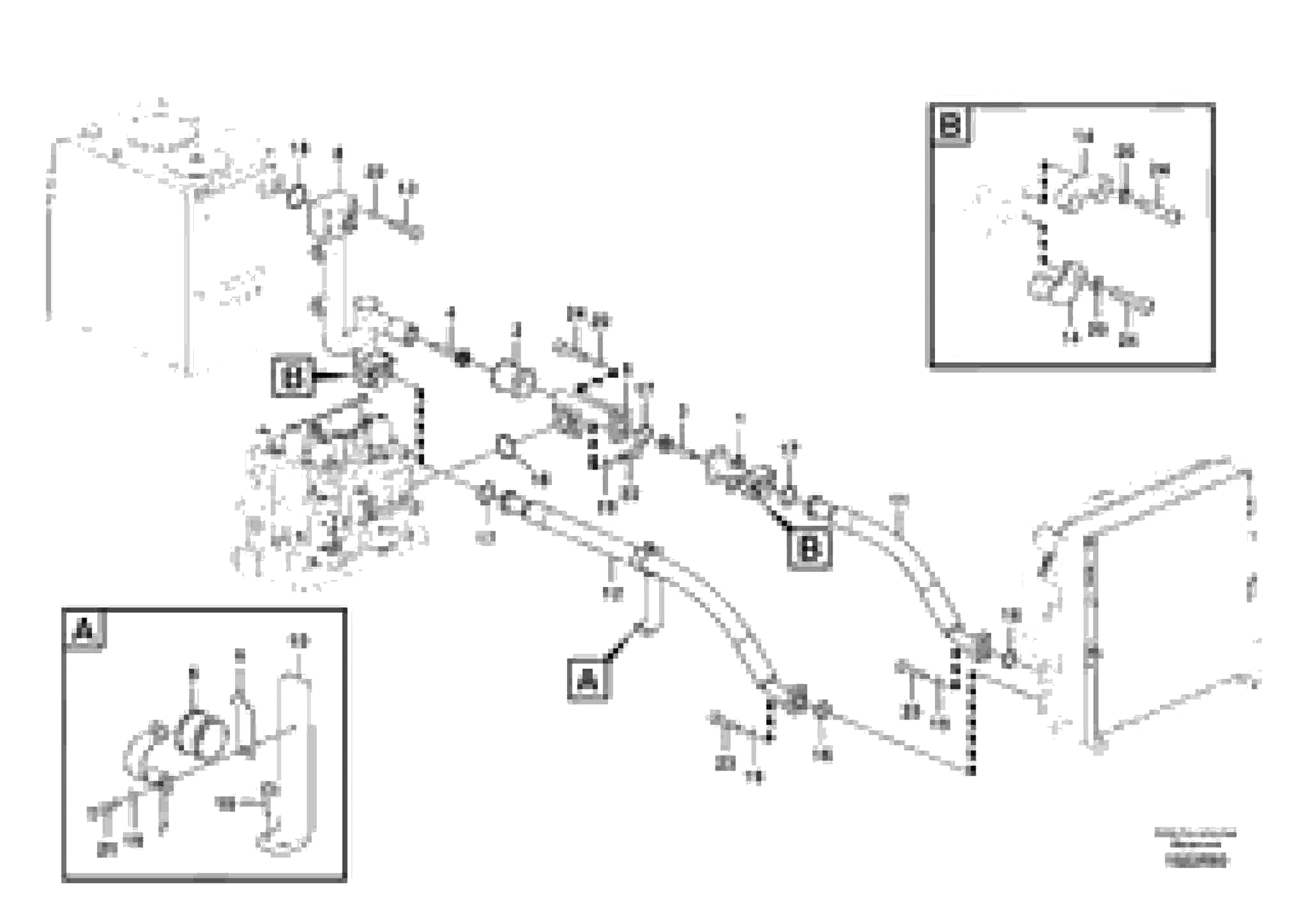 Схема запчастей Volvo EC180C - 37945 Hydraulic system, hydraulic tank to hydraulic oil cooler EC180C