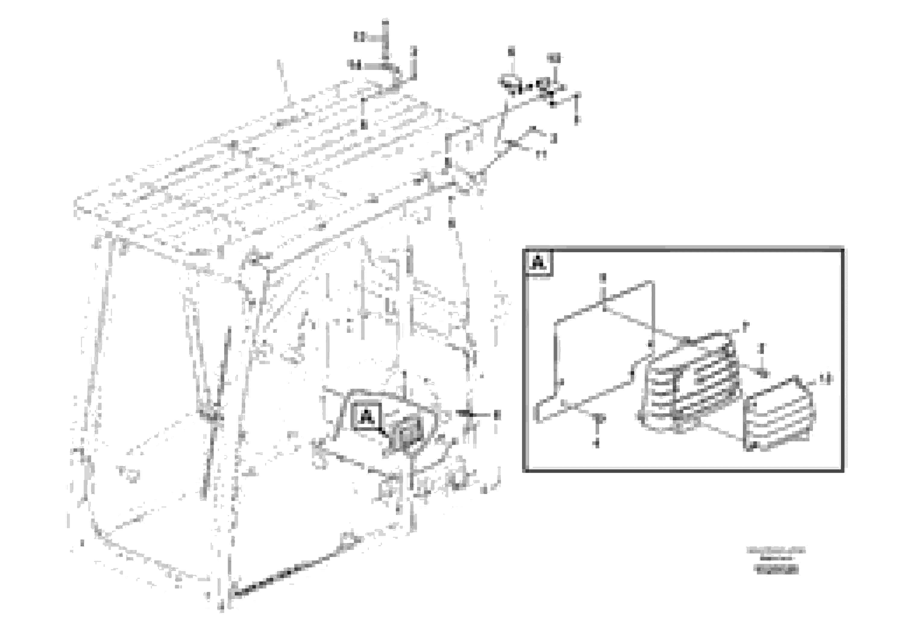 Схема запчастей Volvo EC160C - 100448 Cable harnesses, telematics EC160C