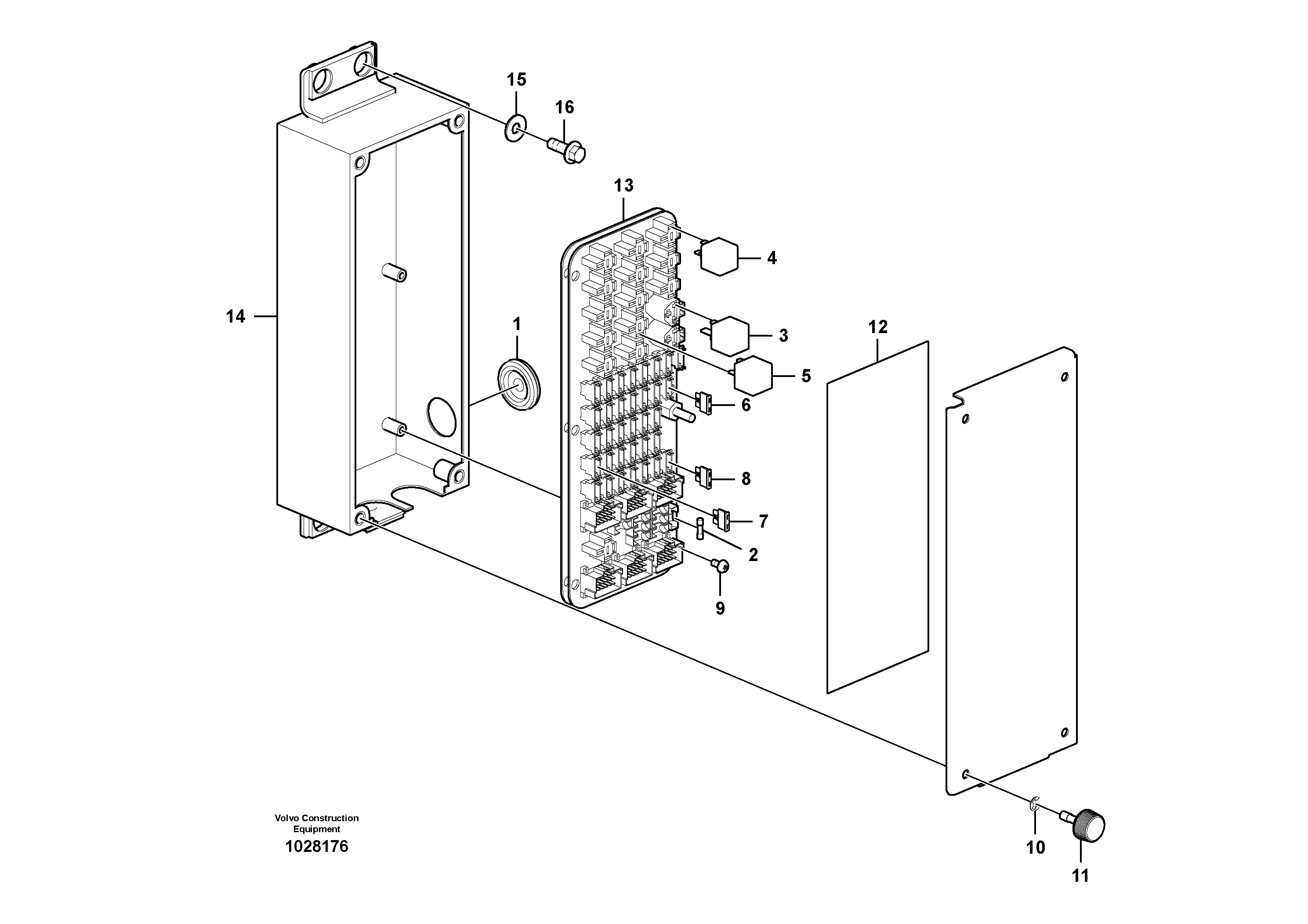Схема запчастей Volvo ECR145C - 27695 Electrical relay ECR145C