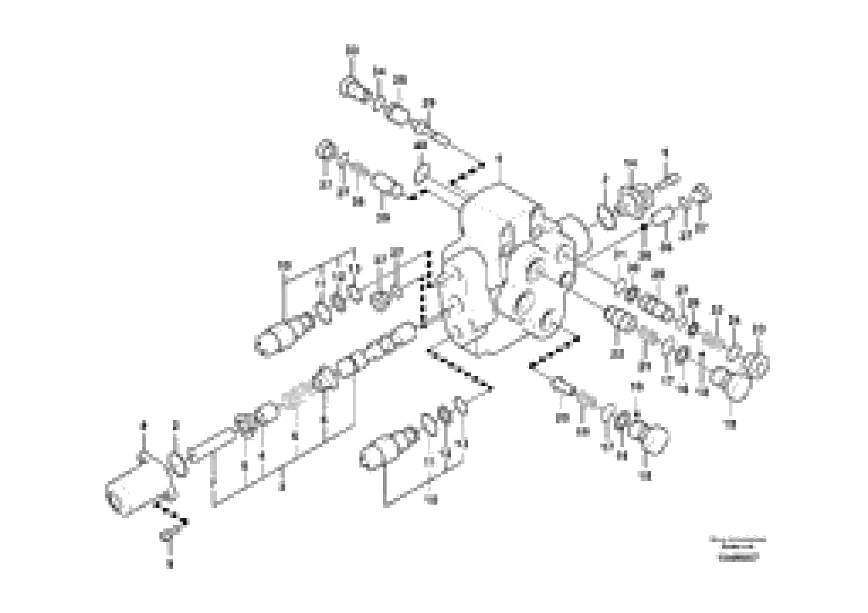 Схема запчастей Volvo ECR145C - 8930 Working hydraulic, adjustable boom control valve ECR145C