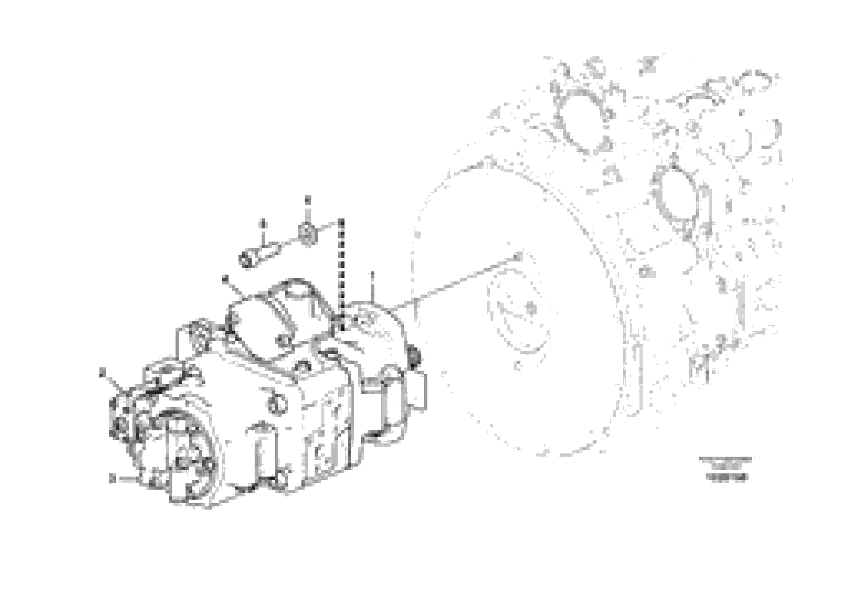 Схема запчастей Volvo ECR145C - 54236 Pump installation ECR145C