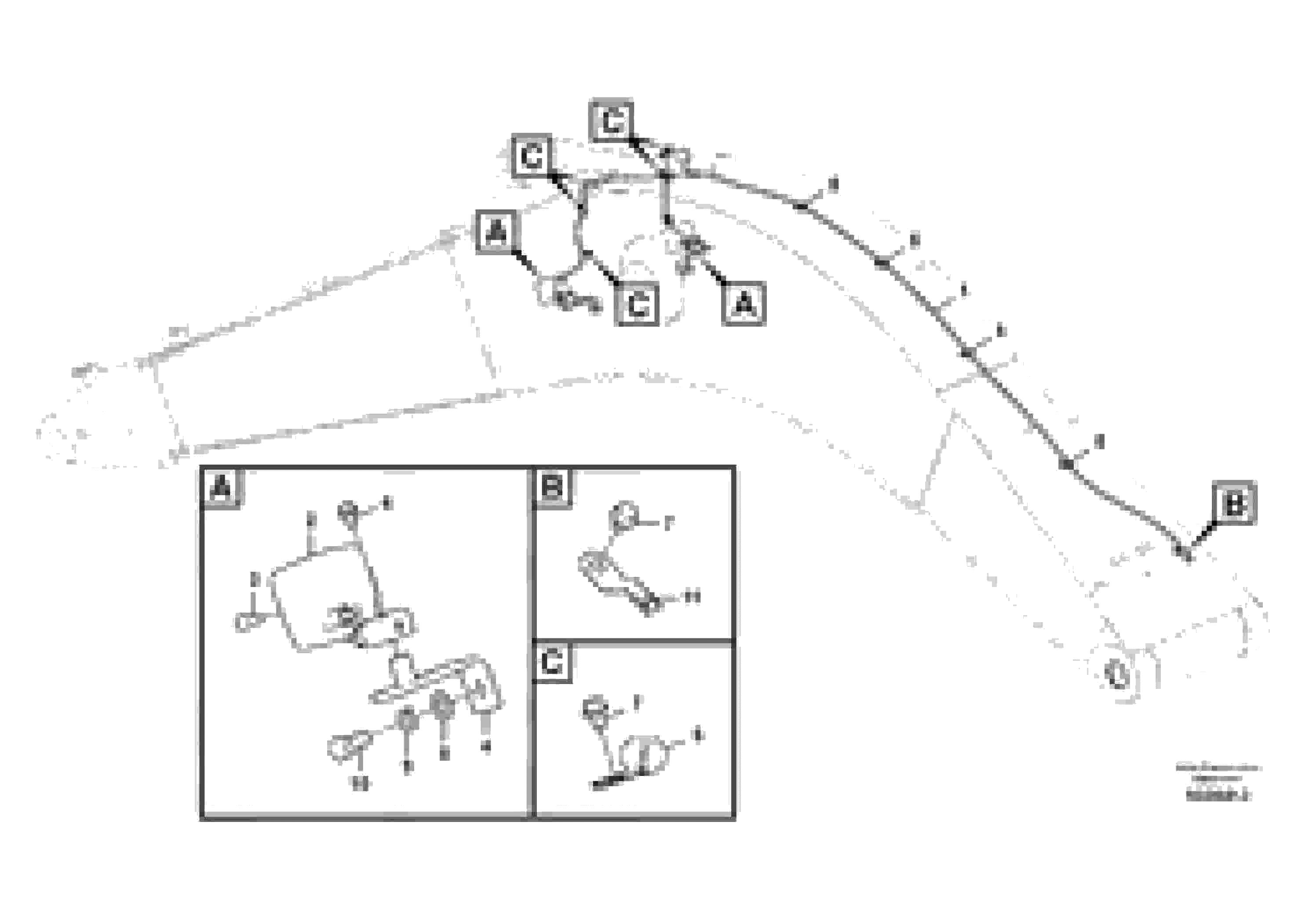 Схема запчастей Volvo ECR235C - 13621 Working lamp on boom ECR235C