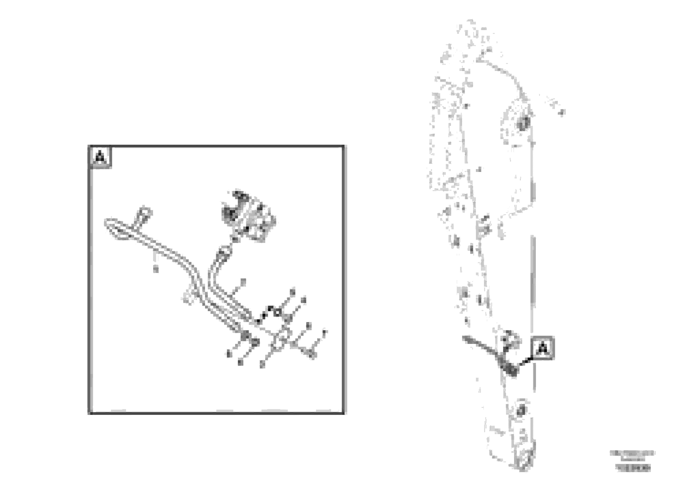 Схема запчастей Volvo ECR235C - 19968 Working hydraulic, slope and rotator on dipper arm ECR235C