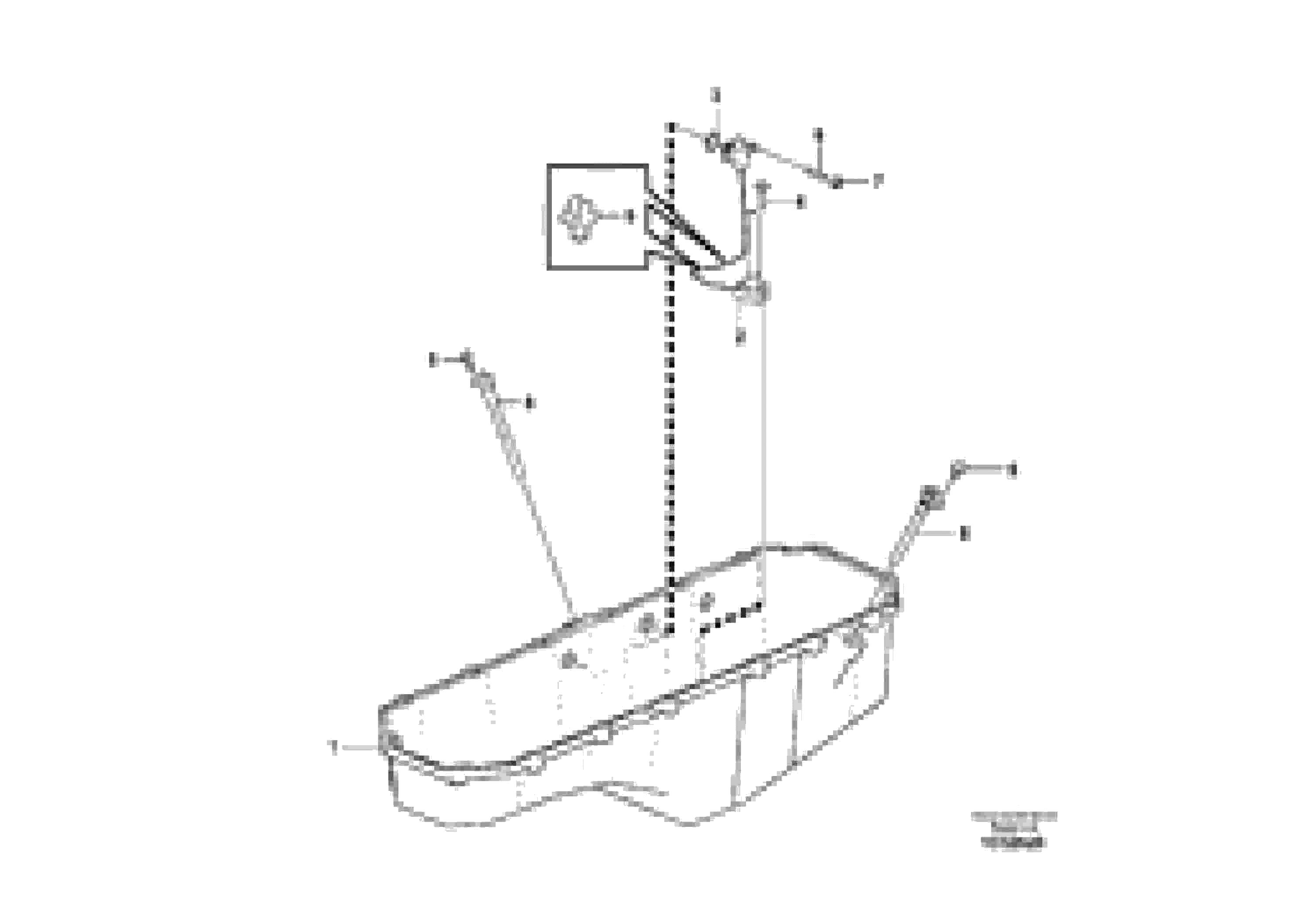 Схема запчастей Volvo EC700C - 4754 Oil sump EC700C