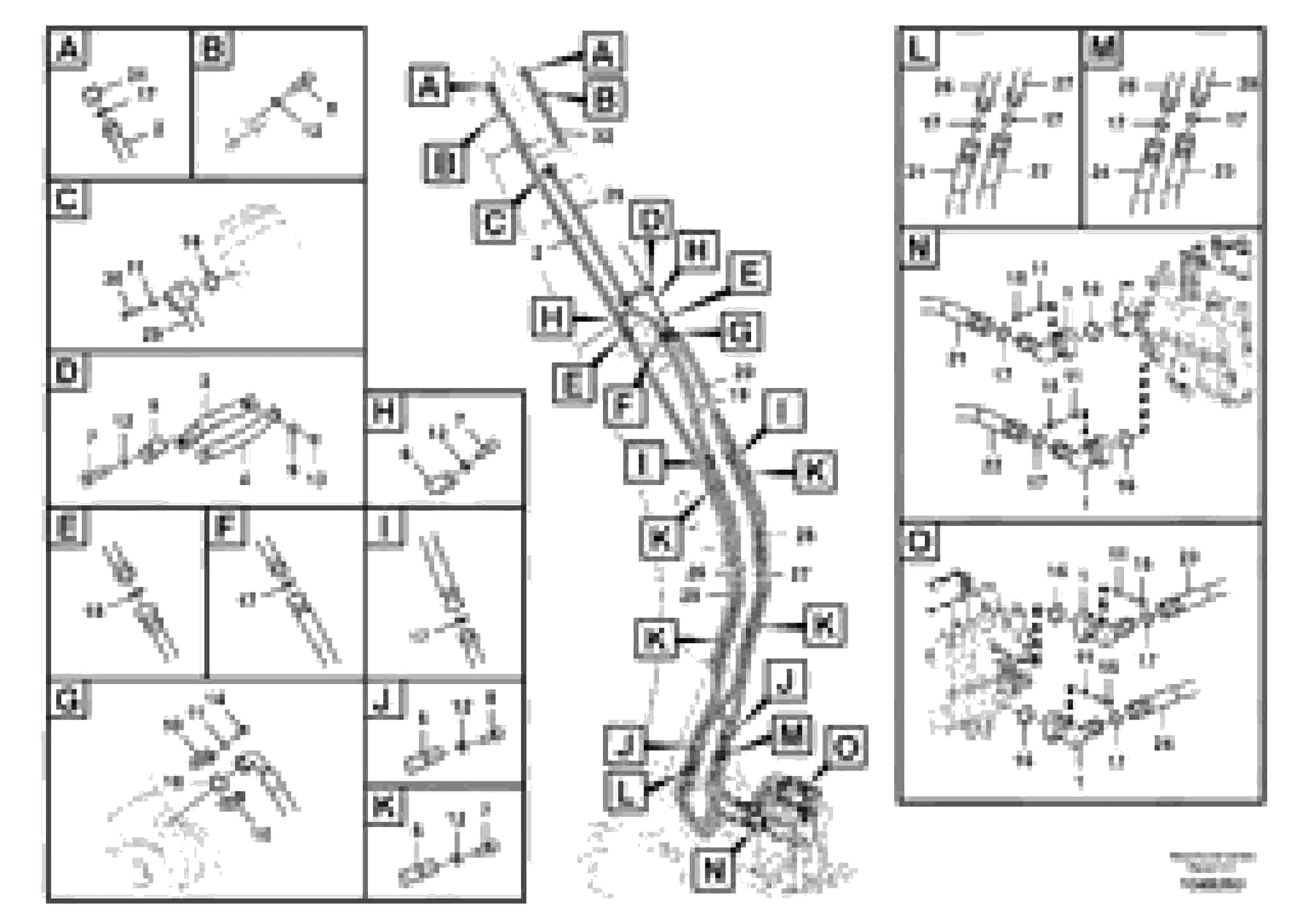 Схема запчастей Volvo EC140C - 59762 Working hydraulic, dipper arm cylinder on boom EC140C