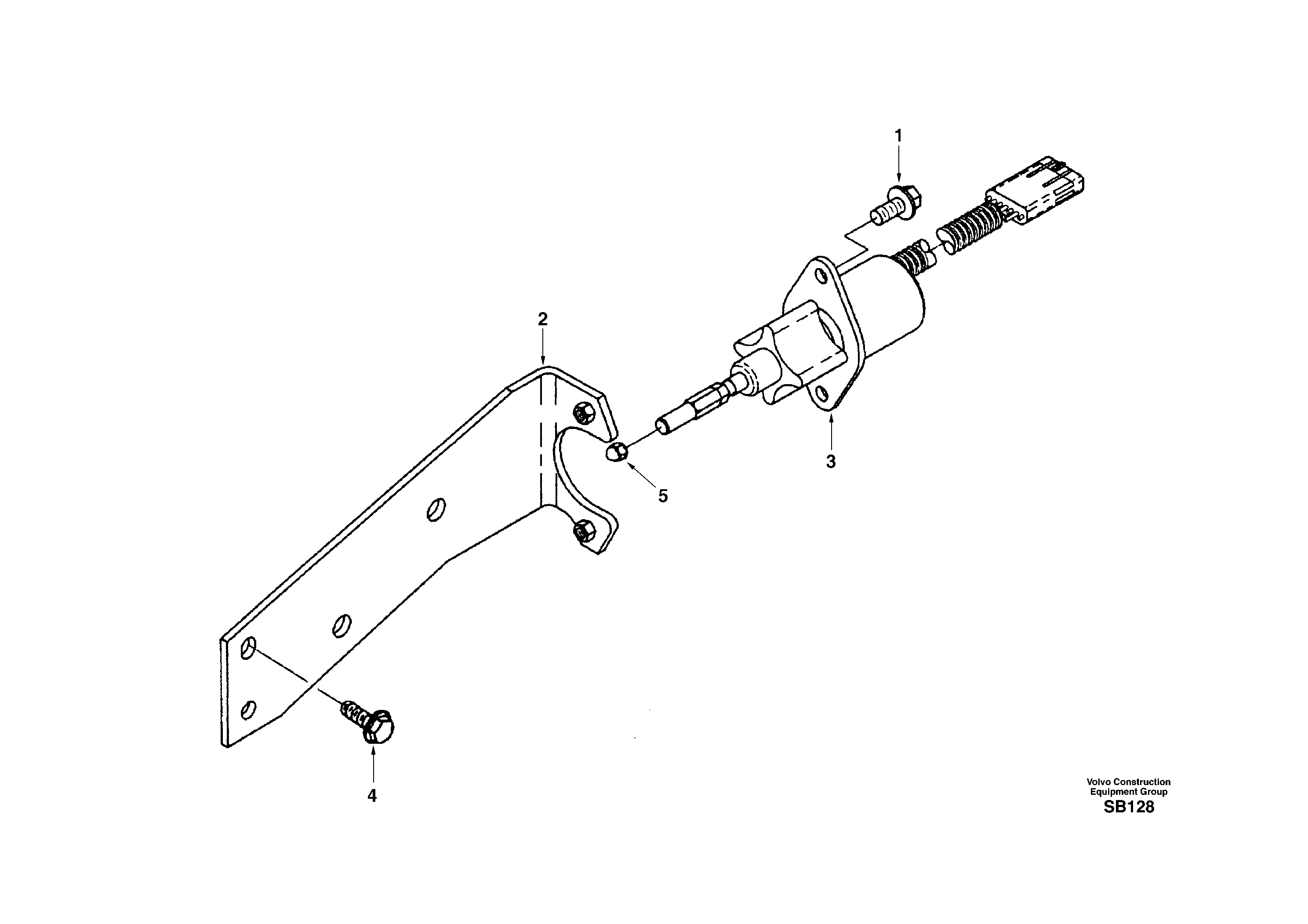 Схема запчастей Volvo EC240 - 66178 Fuel shut-off valve 