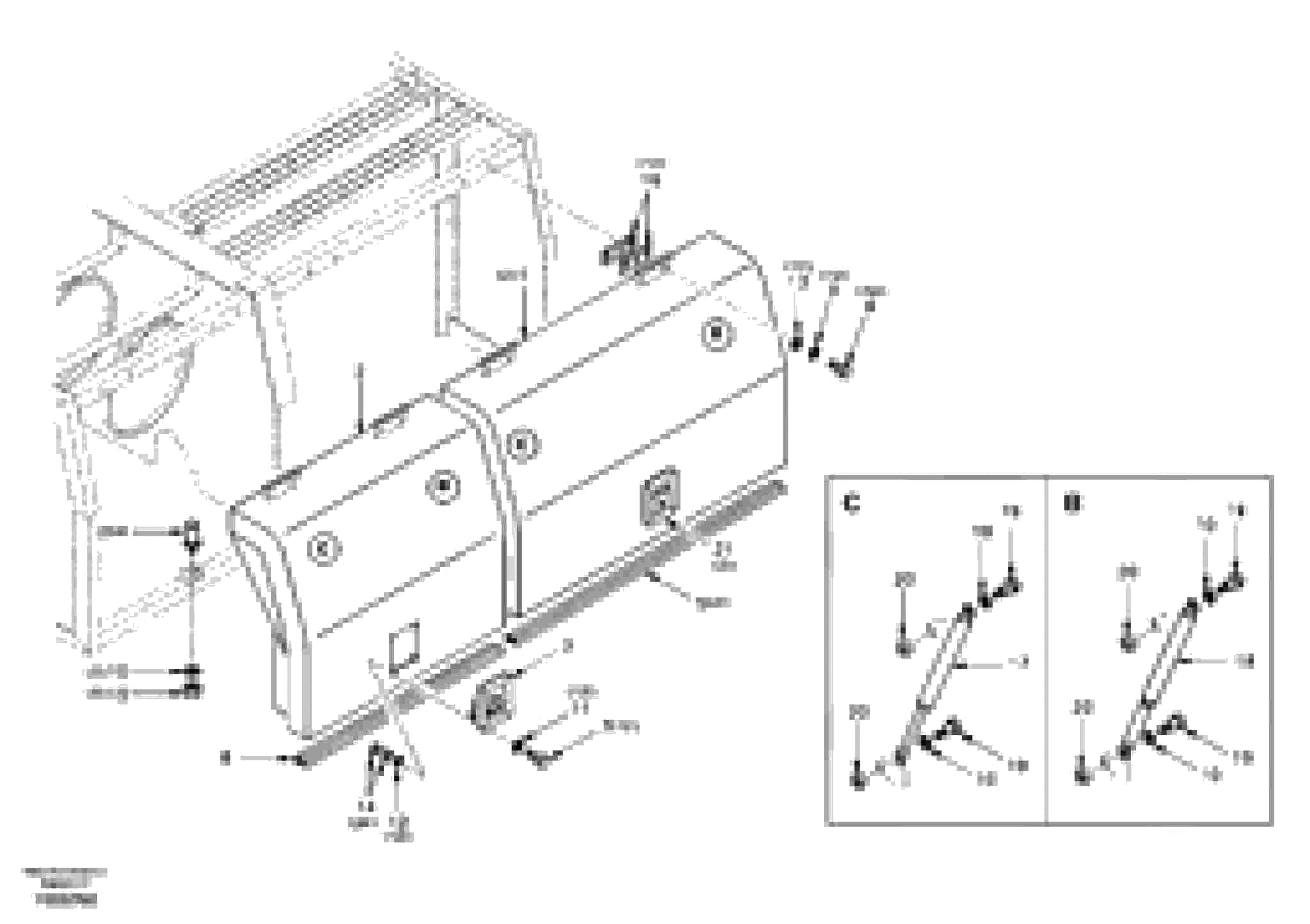 Схема запчастей Volvo EC240 - 5712 Door, side 