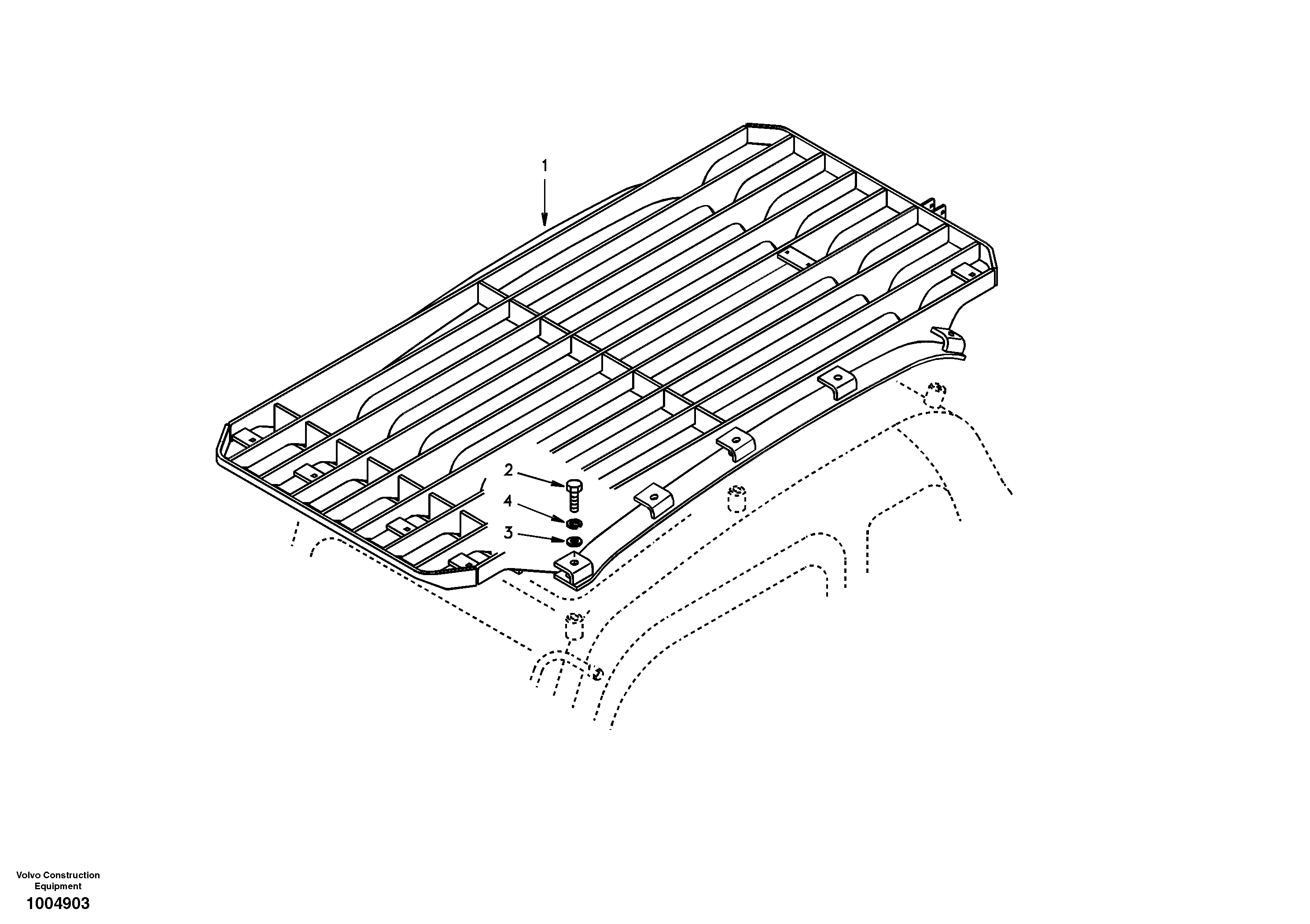 Схема запчастей Volvo EC240 - 33956 Fops, protecting equipment 