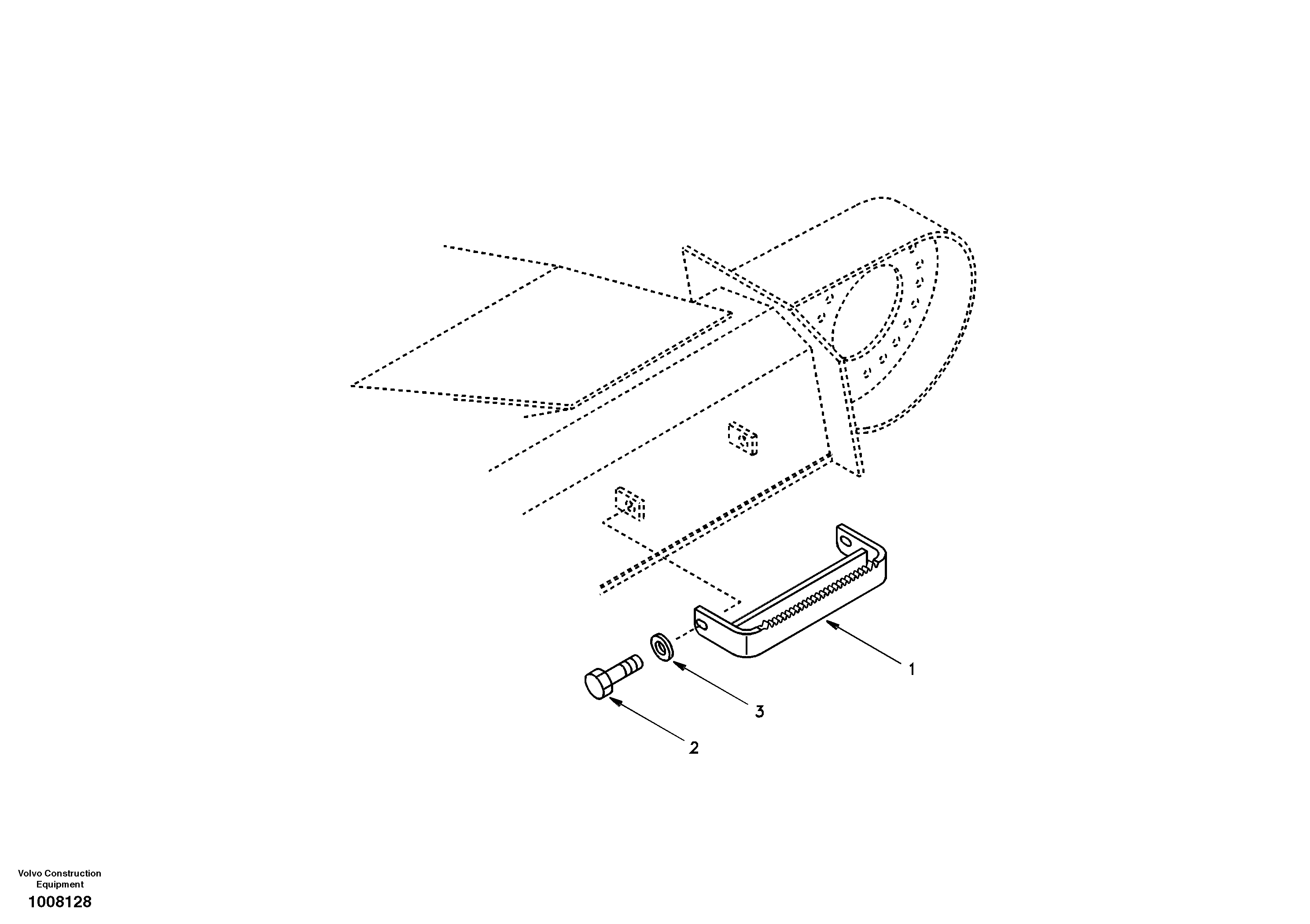 Схема запчастей Volvo EC140 - 41716 Foot step 