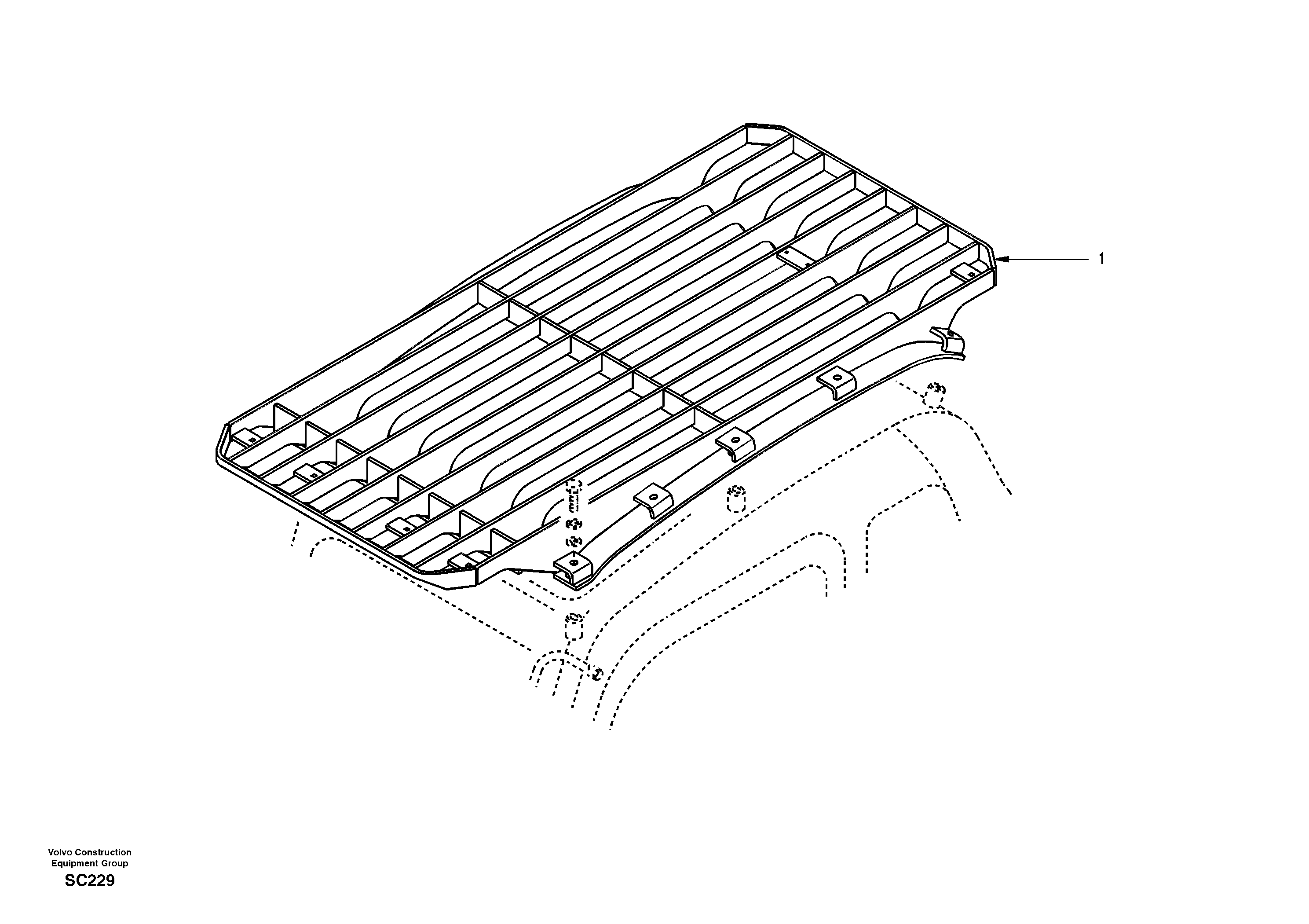 Схема запчастей Volvo EC140 - 46190 Fops, protecting equipment 