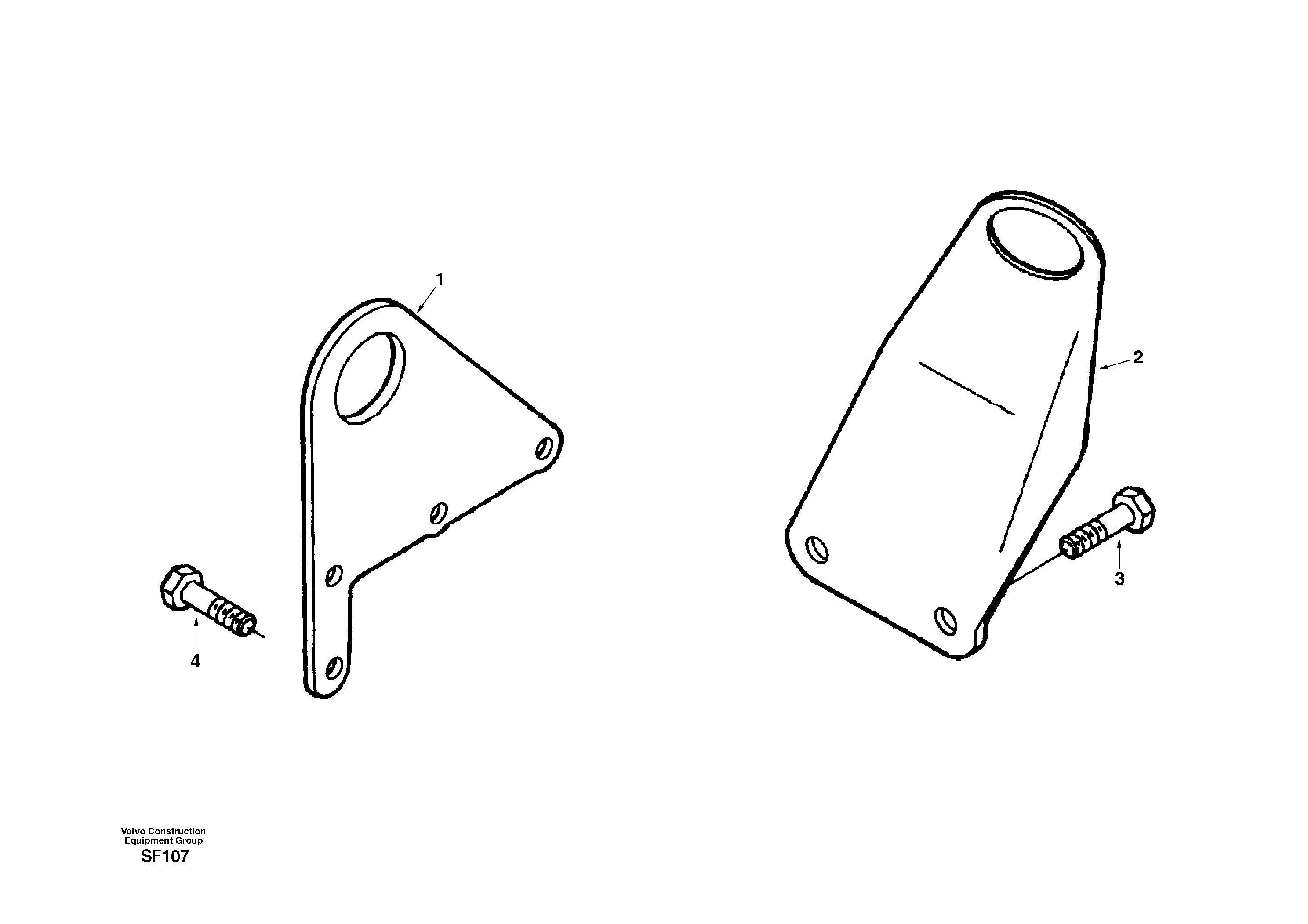 Схема запчастей Volvo EC460 - 35170 Lifting eye 