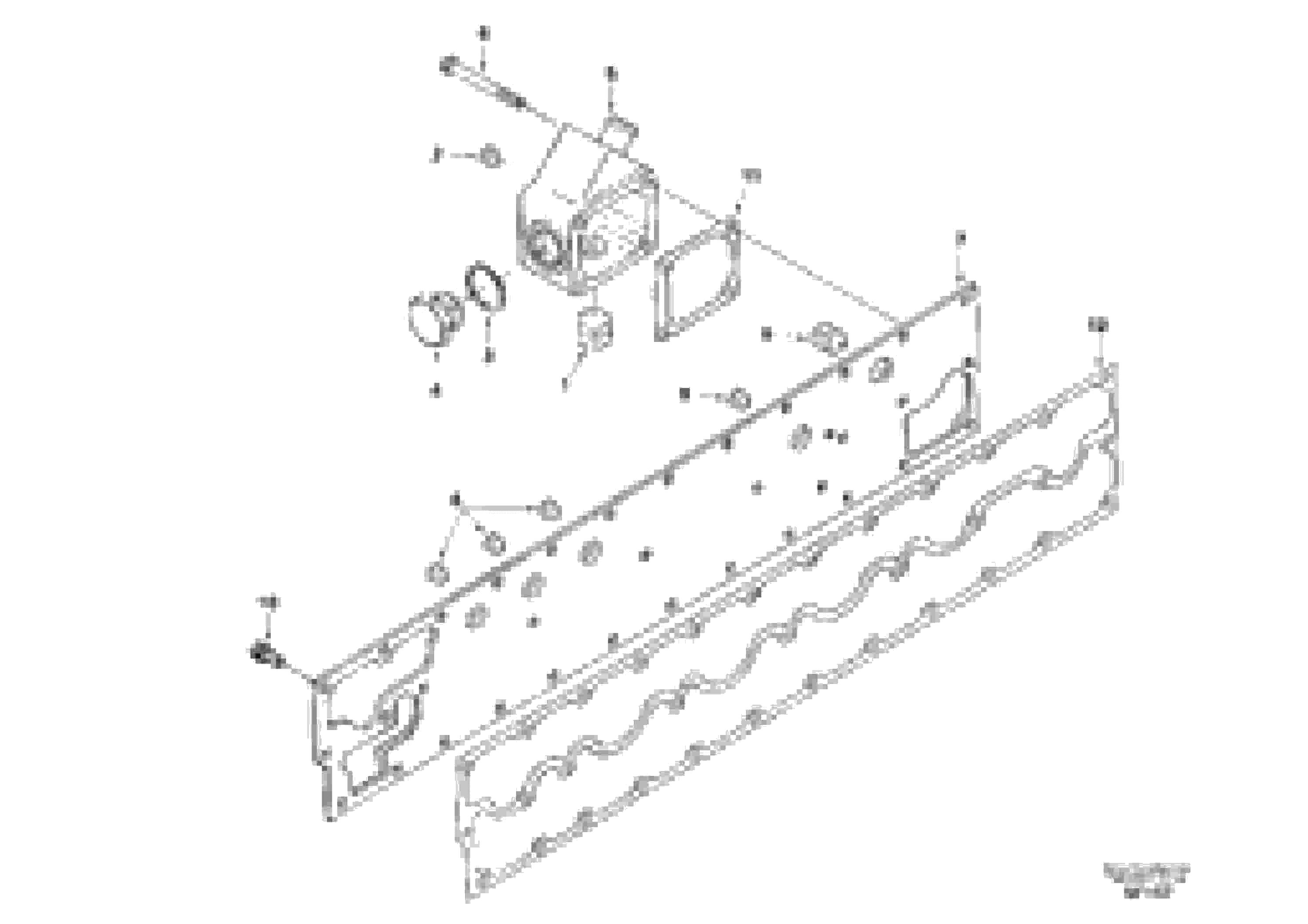 Схема запчастей Volvo EC460 - 33148 Coolant heater 