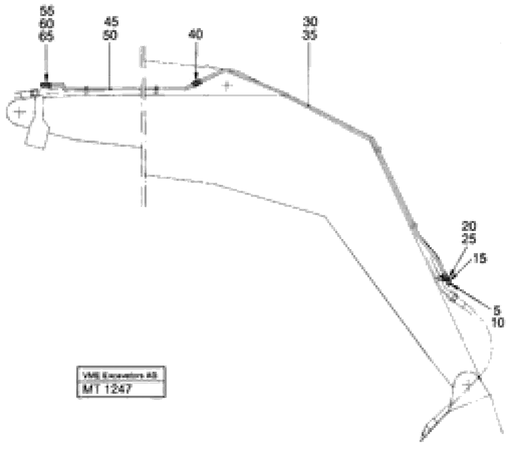 Схема запчастей Volvo EC230 ?KERMAN ?KERMAN EC230 SER NO - 4368 - 45163 Slope/grab bucket equipm.on boom 