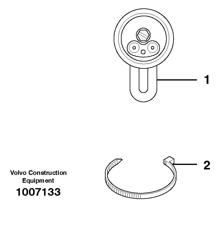 Схема запчастей Volvo MC60 - 8227 Engine block heater 