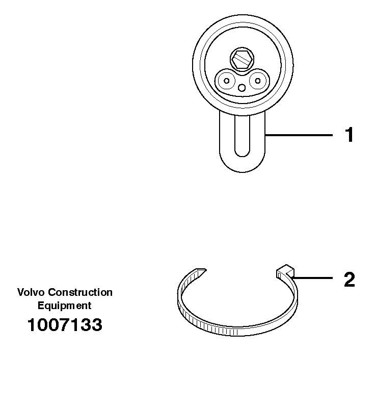 Схема запчастей Volvo MC80 - 8017 Engine block heater 