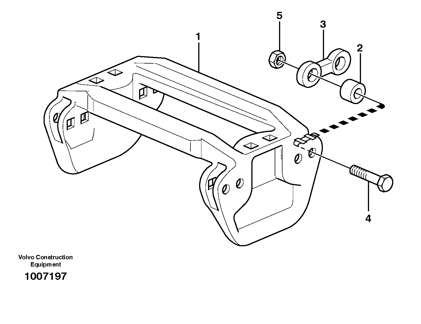 Схема запчастей Volvo MC80 - 8032 Track equipment 