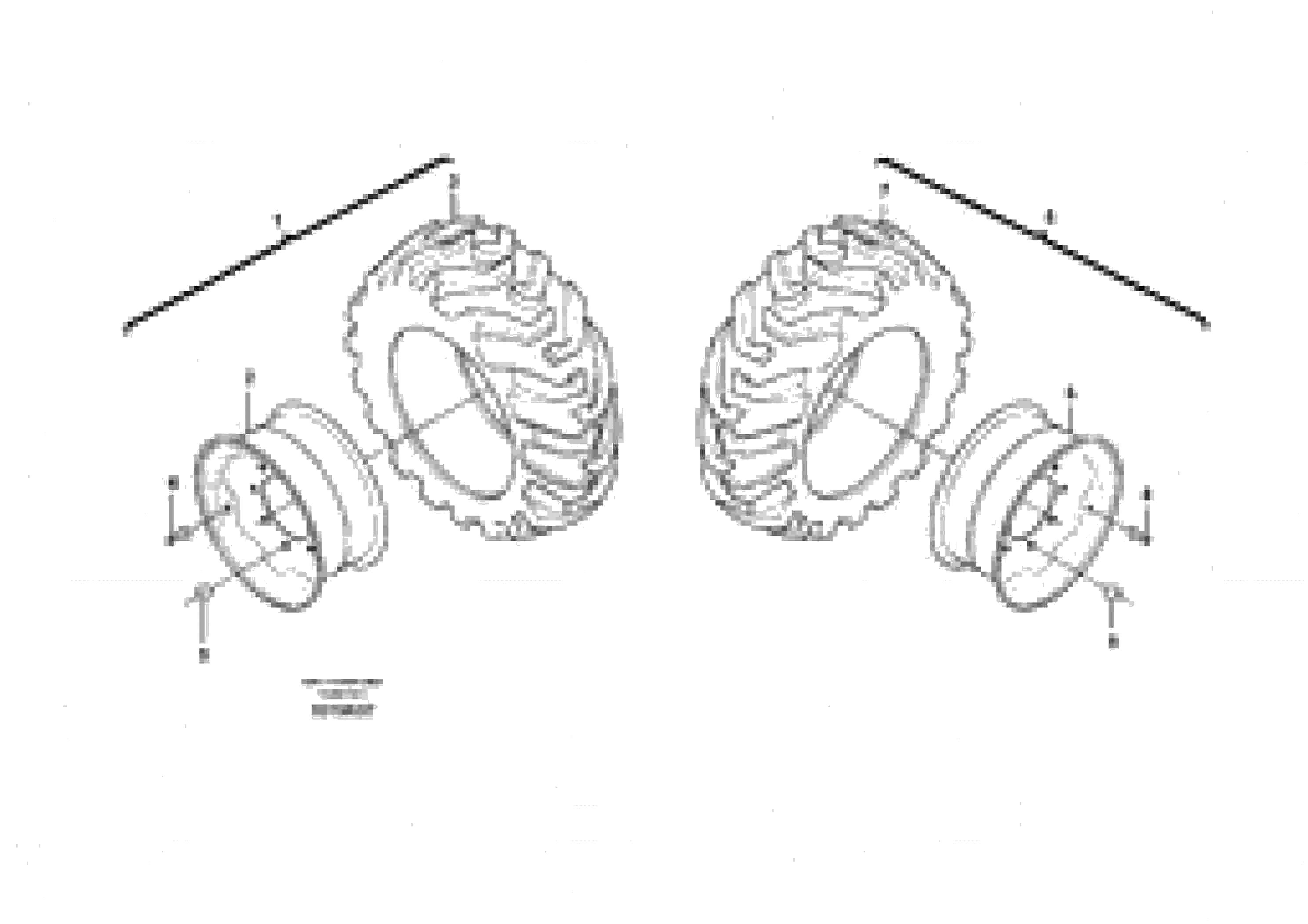 Схема запчастей Volvo MC60B - 59165 Wheel and tire MC60B S/N 71000 -