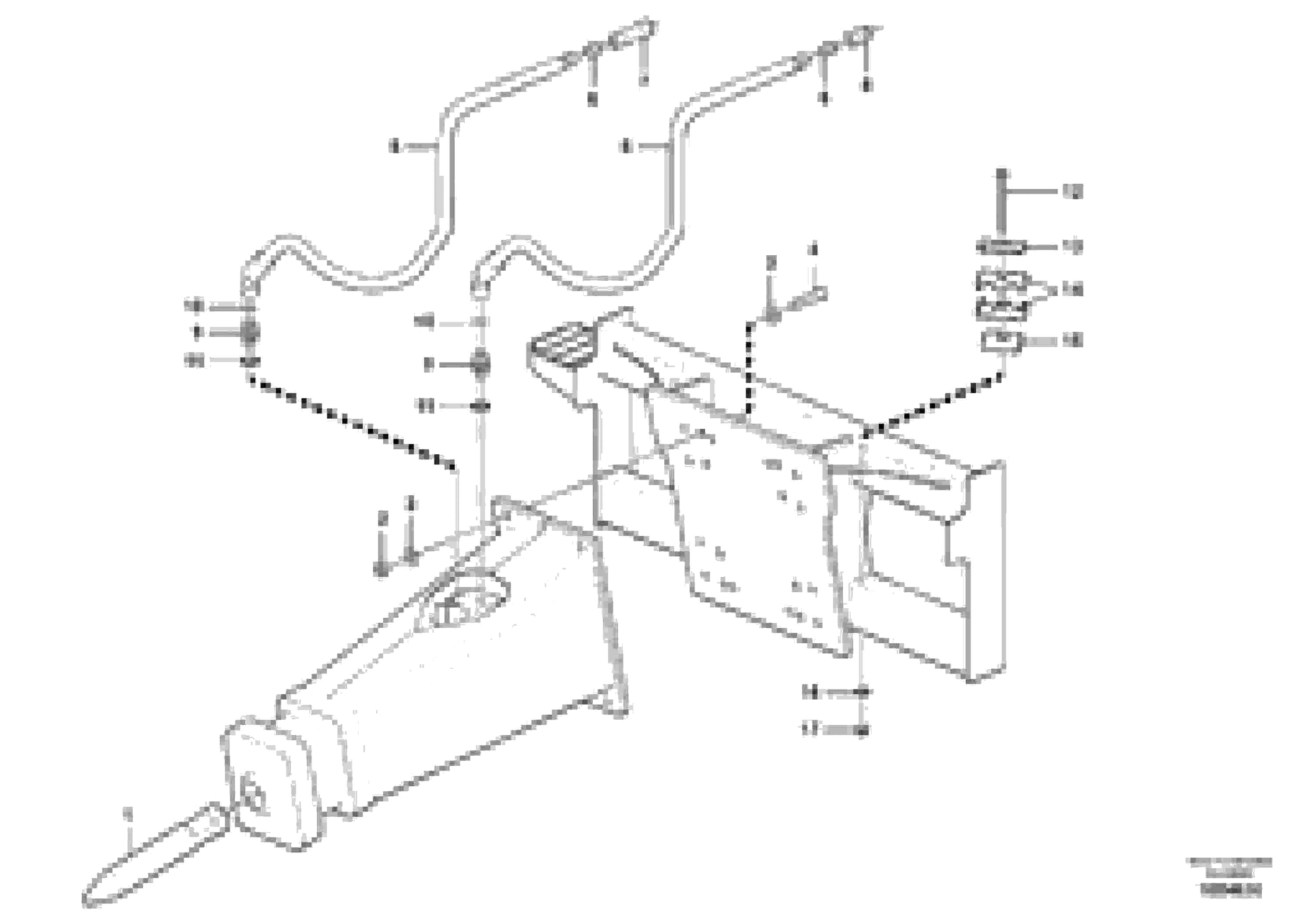 Схема запчастей Volvo MC60B - 64697 Hammer MC60B S/N 71000 -