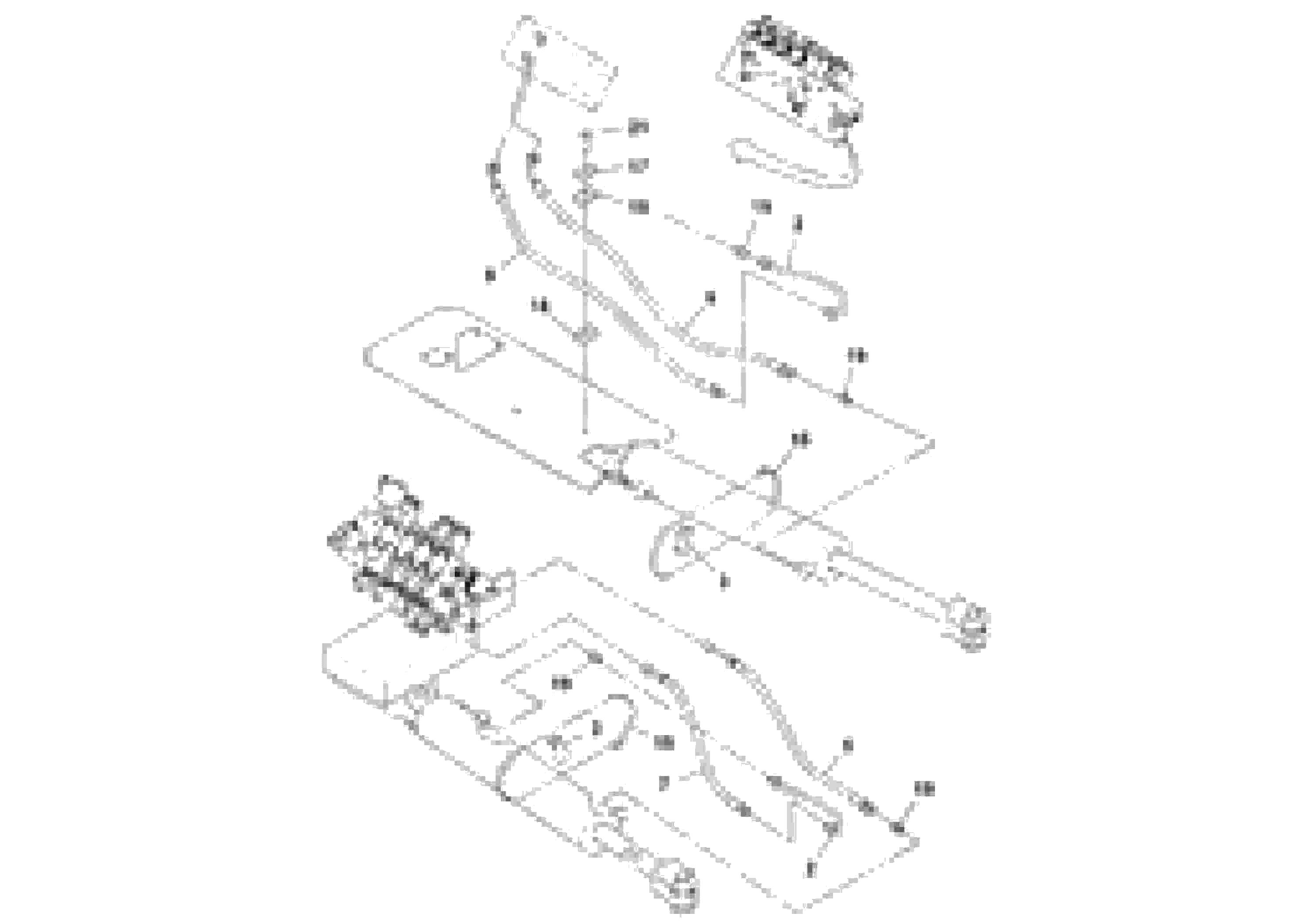 Схема запчастей Volvo MT2000 S/N 197282,198000- - 80966 Plumbing Installation 