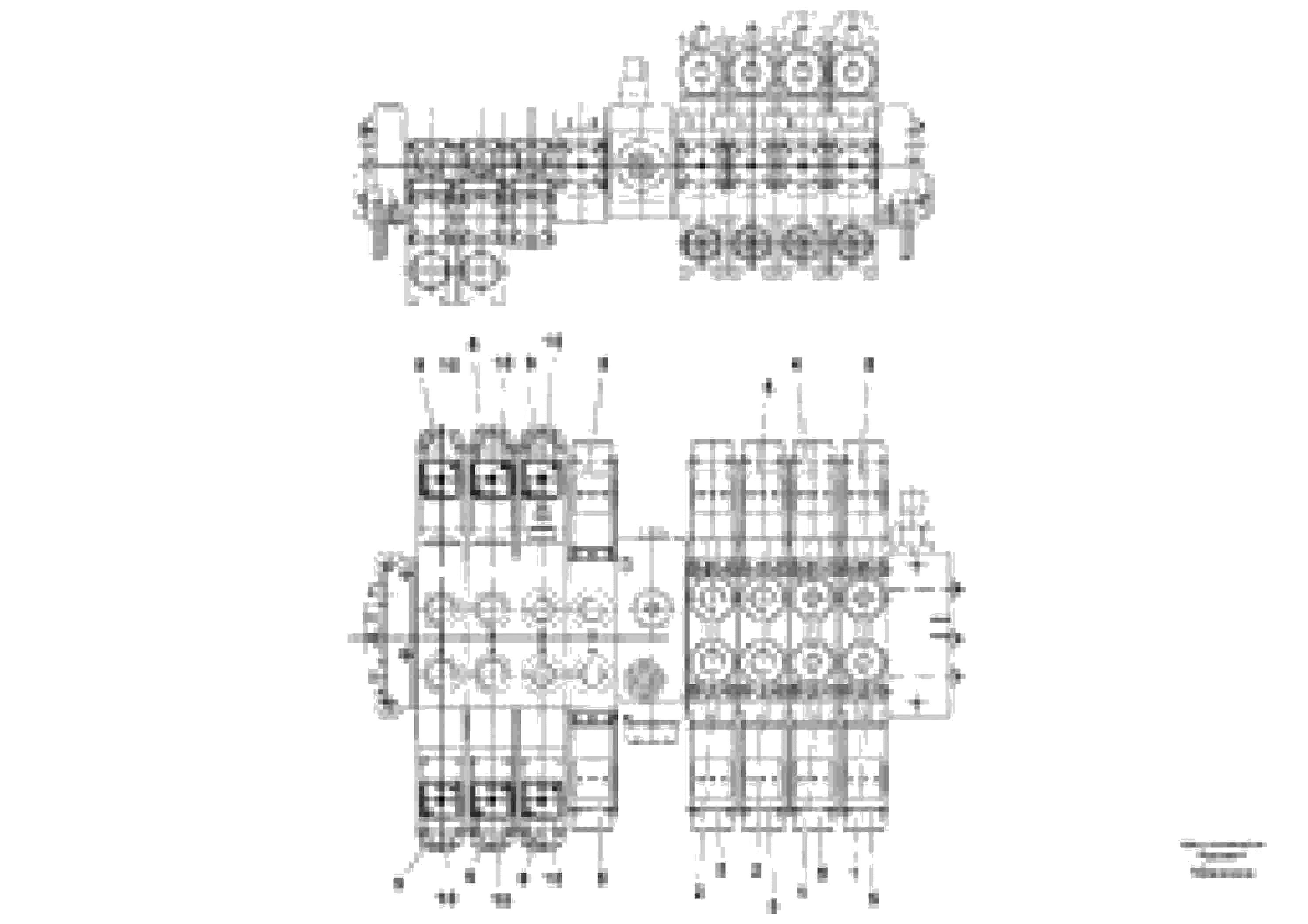 Схема запчастей Volvo ABG4361 S/N 0847503050 - - 92386 Control block 