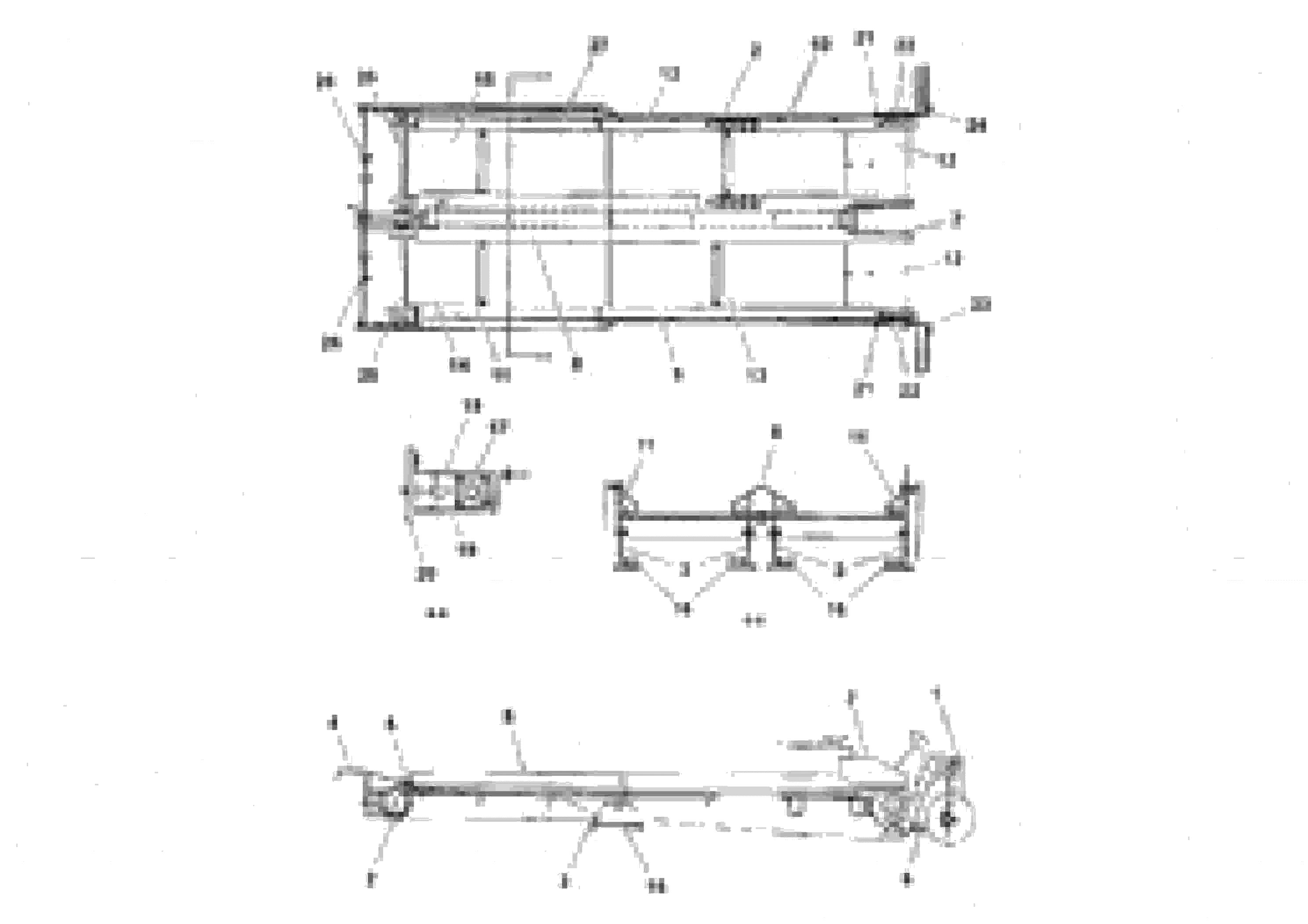 Схема запчастей Volvo PF3172/PF3200 S/N 197507- - 76424 Auger/conveyor Arrangement 