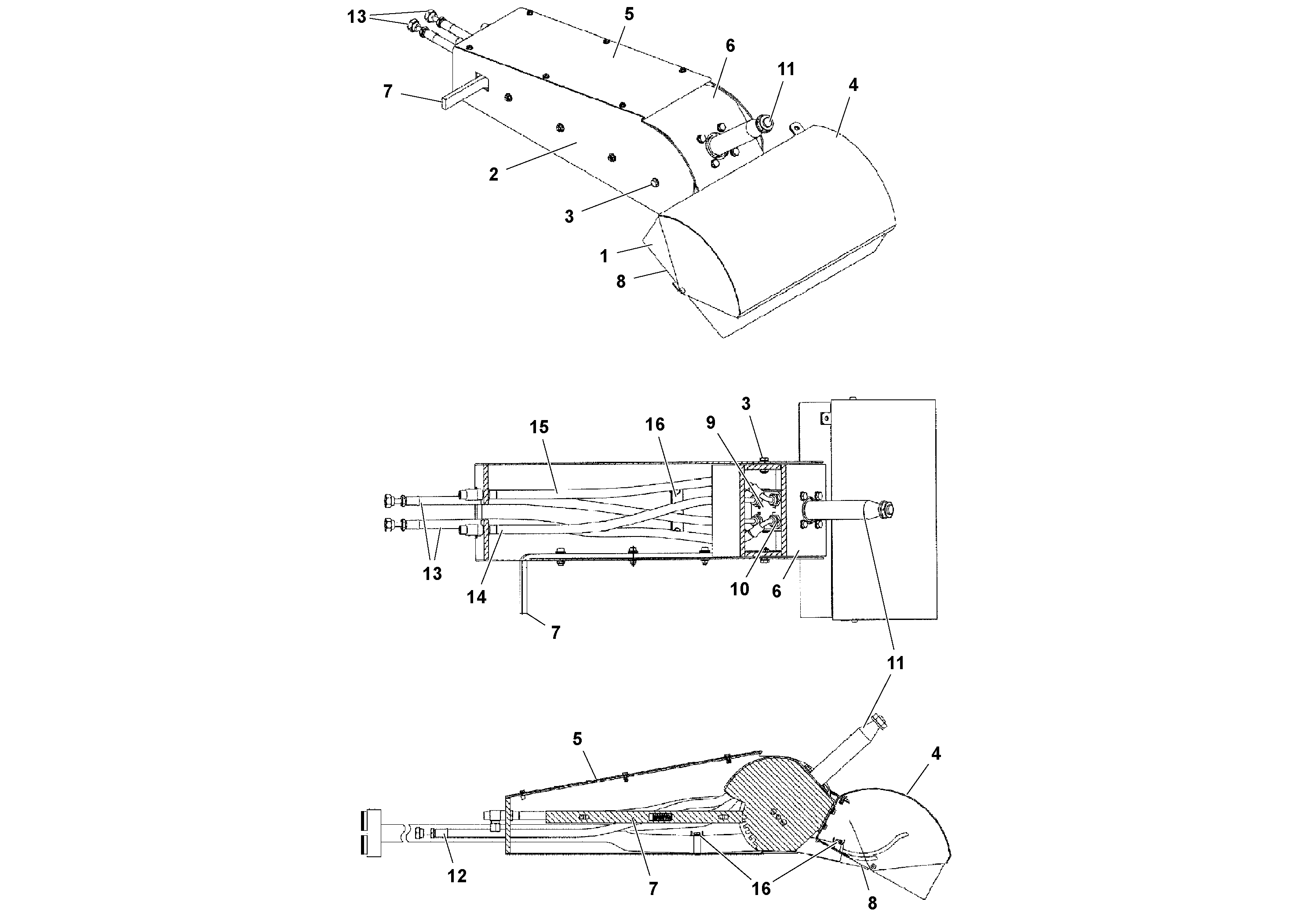 Схема запчастей Volvo PF3172/PF3200 S/N 197507- - 45426 Operators Control and Steering Console 