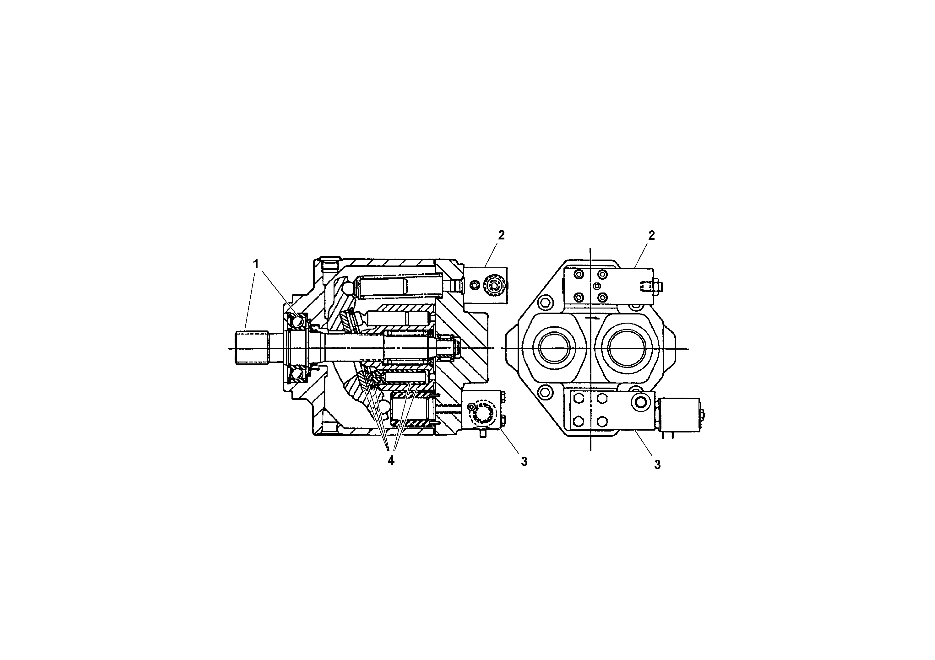 Схема запчастей Volvo PF3172/PF3200 S/N 197507- - 51817 Generator Pump 