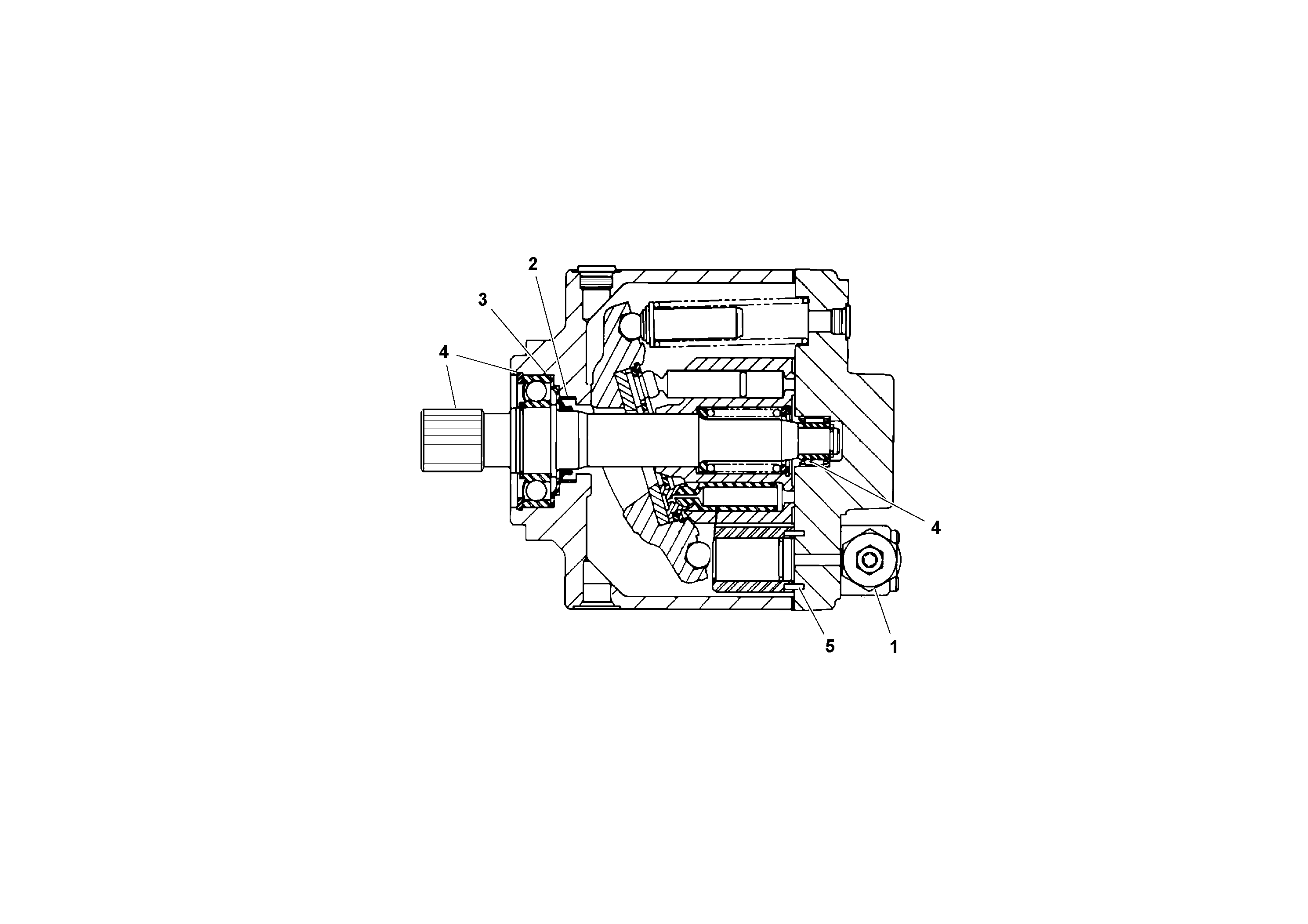 Схема запчастей Volvo PF3172/PF3200 S/N 197507- - 61338 Pump Assembly 