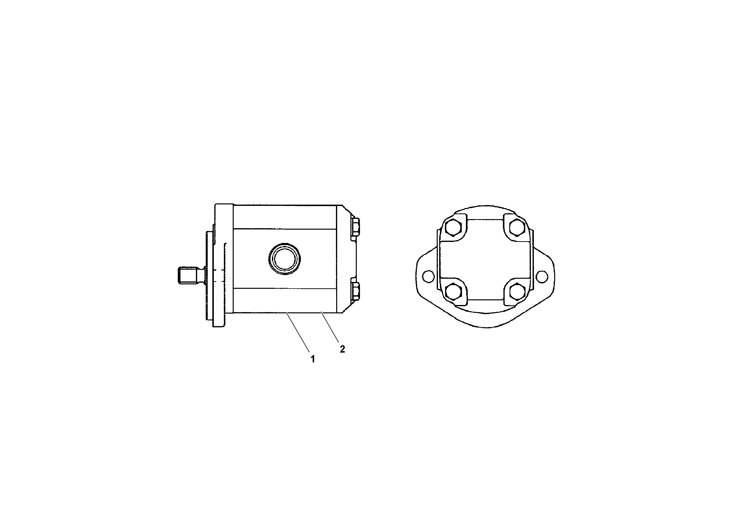 Схема запчастей Volvo PF3172/PF3200 S/N 197507- - 69214 Mixer/agitator Pump 