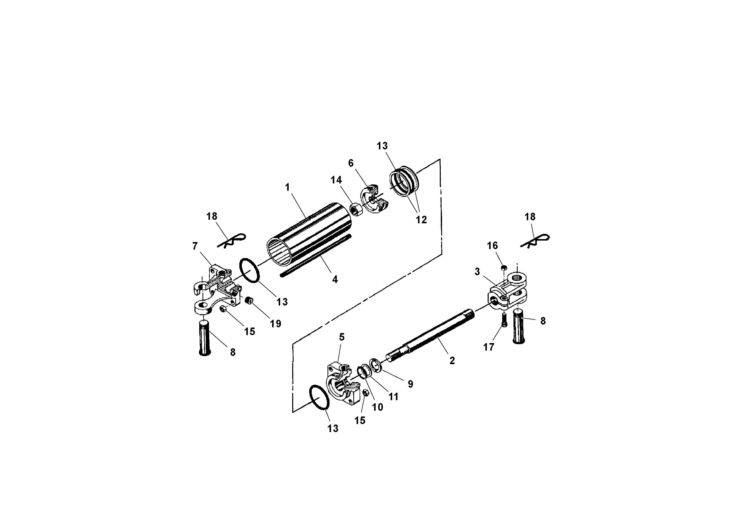 Схема запчастей Volvo PF3172/PF3200 S/N 197507- - 68451 Cylinders 