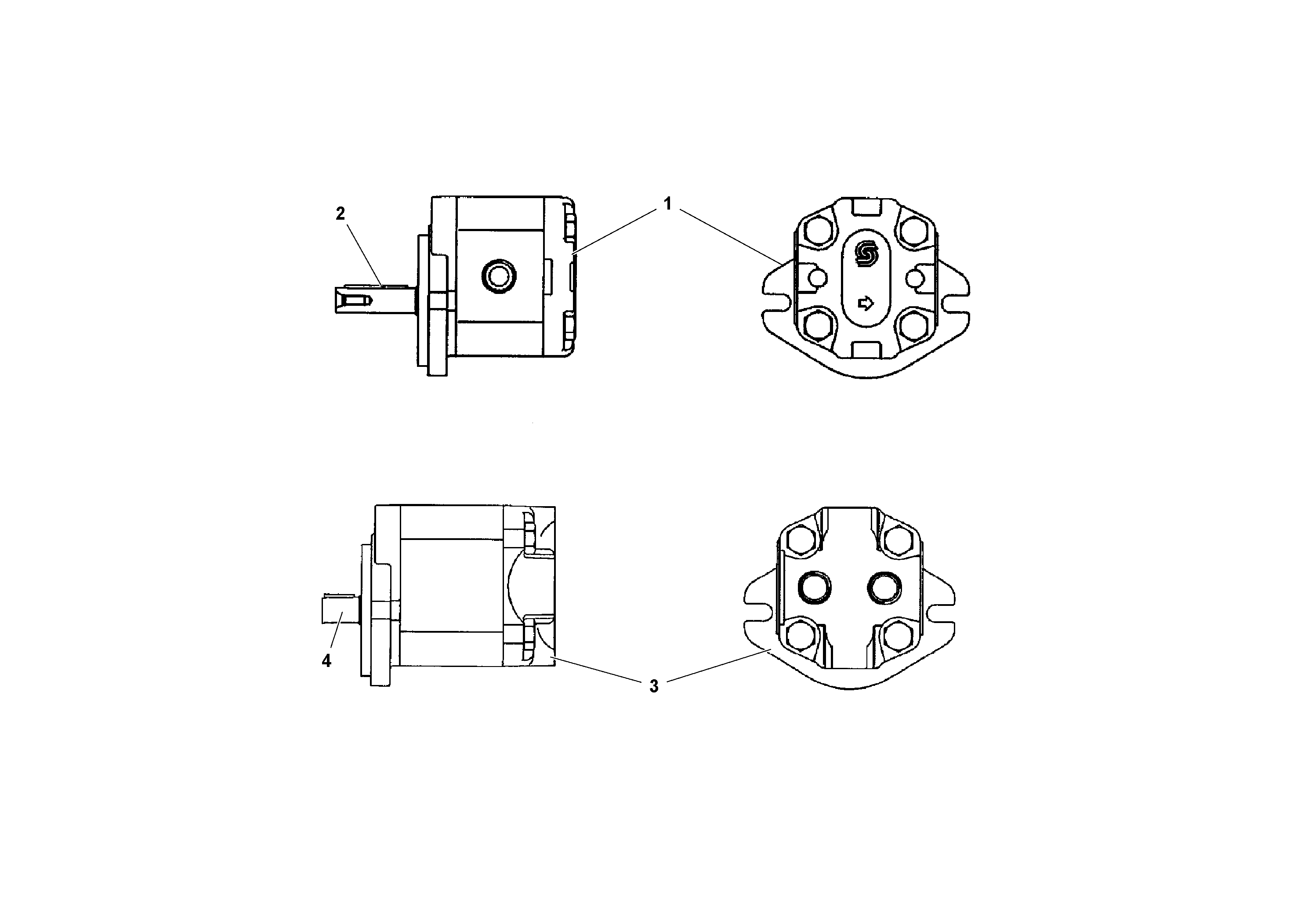 Схема запчастей Volvo PF3172/PF3200 S/N 197507- - 37769 Smokeater? System Fan Motor & Generator Motor 