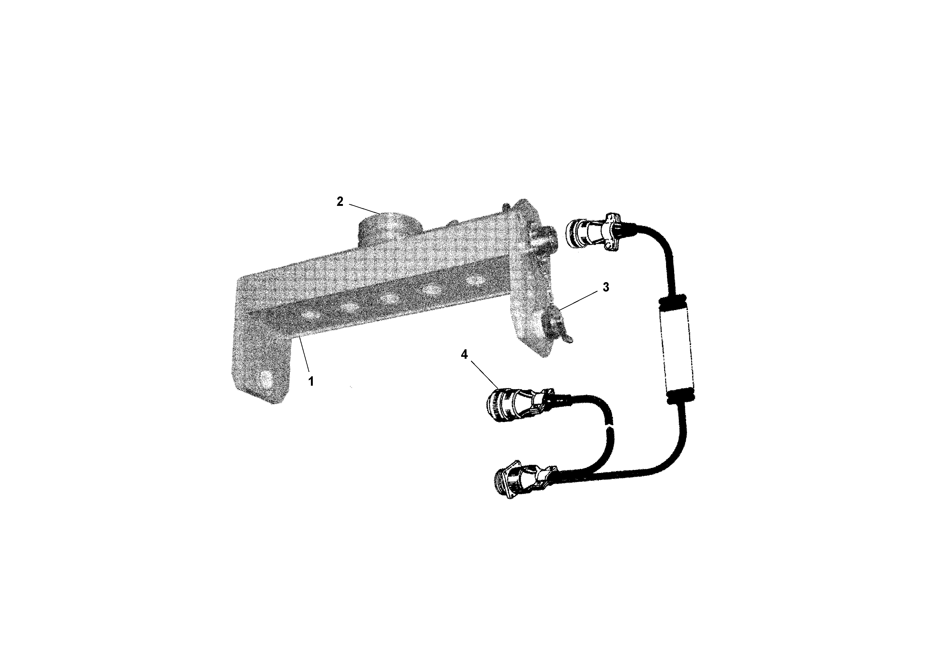 Схема запчастей Volvo AGS 7.5 ATT. BLAW KONTROL II PF161, PF2181, PF4410 - 91470 Ultraeye V Grade Sensor 